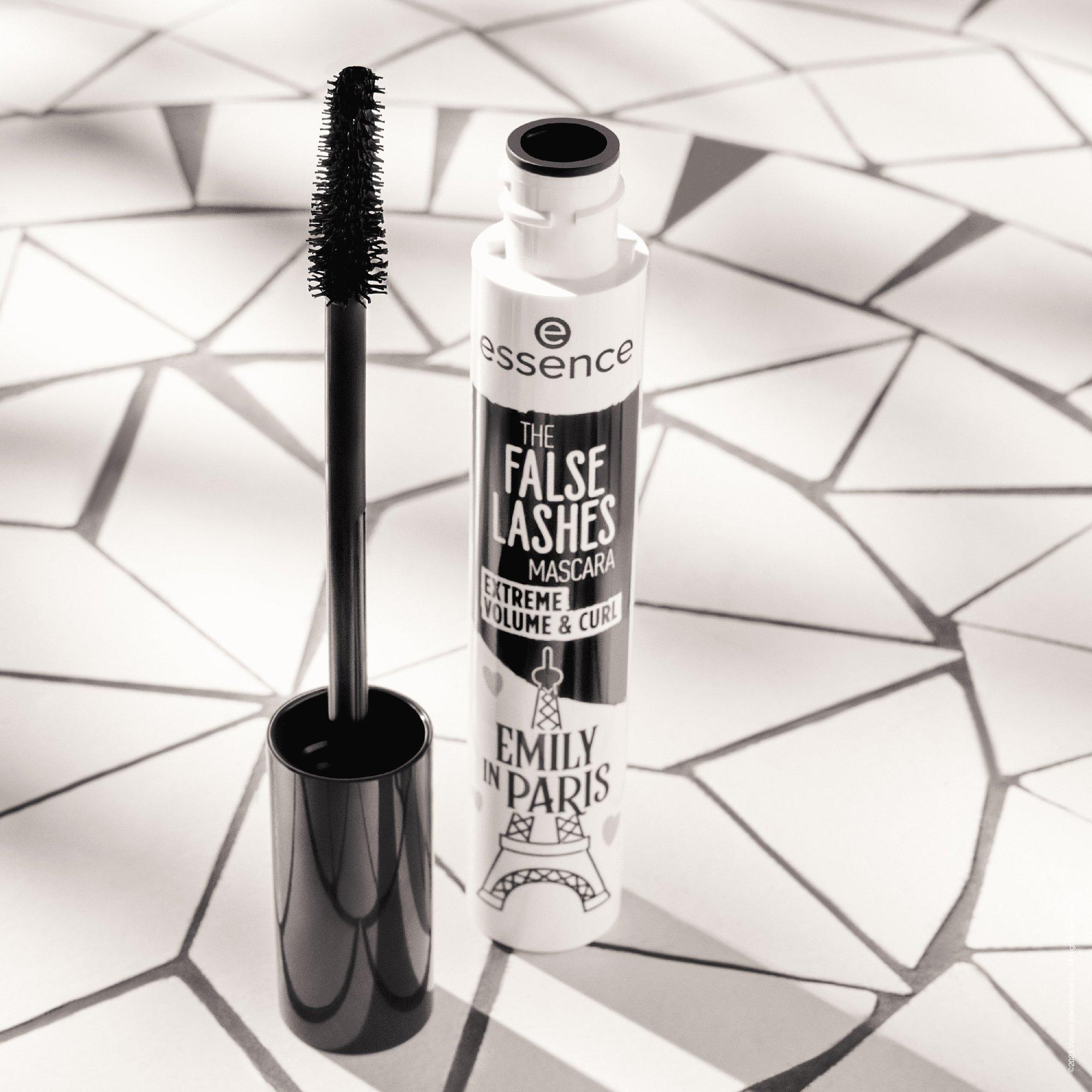 essence EMILY A PARIGI THE FALSE LASHES MASCARA EXTREME VOLUME & CURL