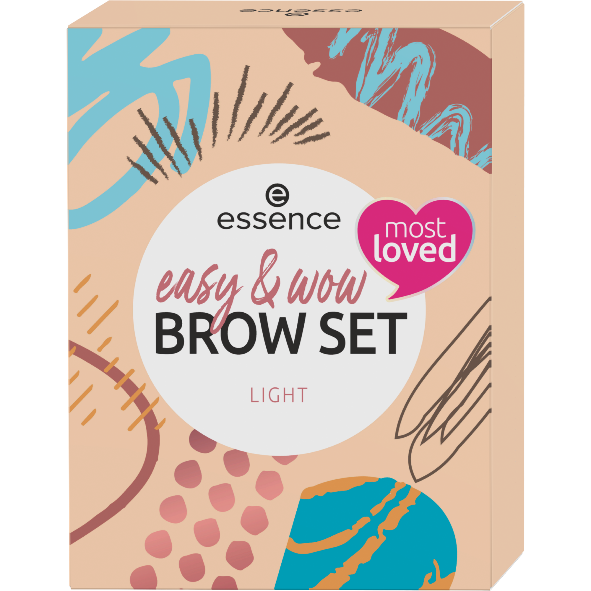 Buy essence easy & WOW brow set light online