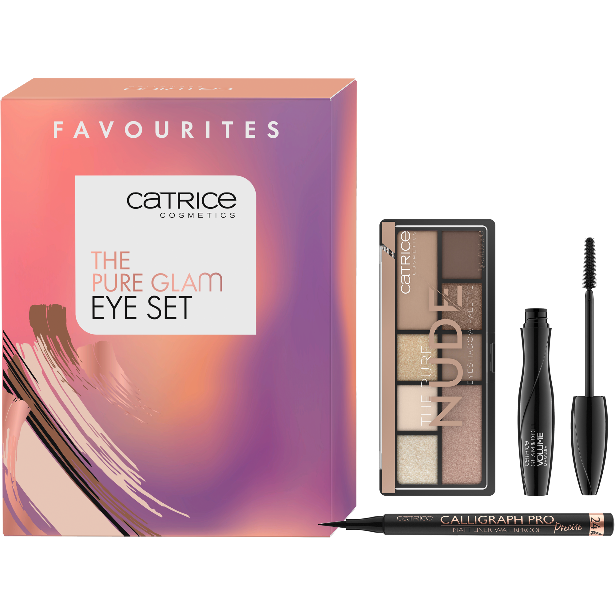 Zestaw do makijażu oczu The Pure Glam Eye Set