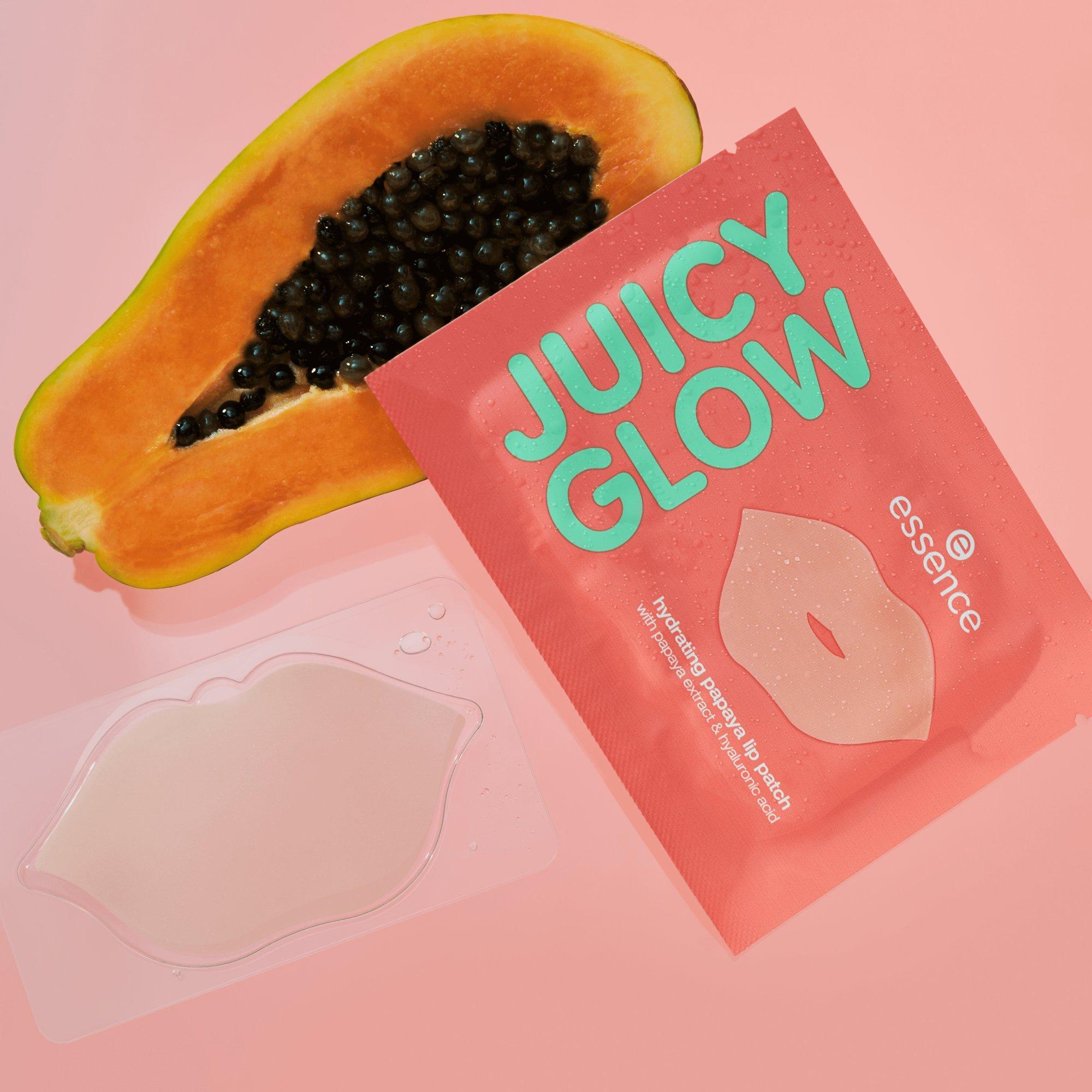JUICY GLOW hydrating papaya lip patch
