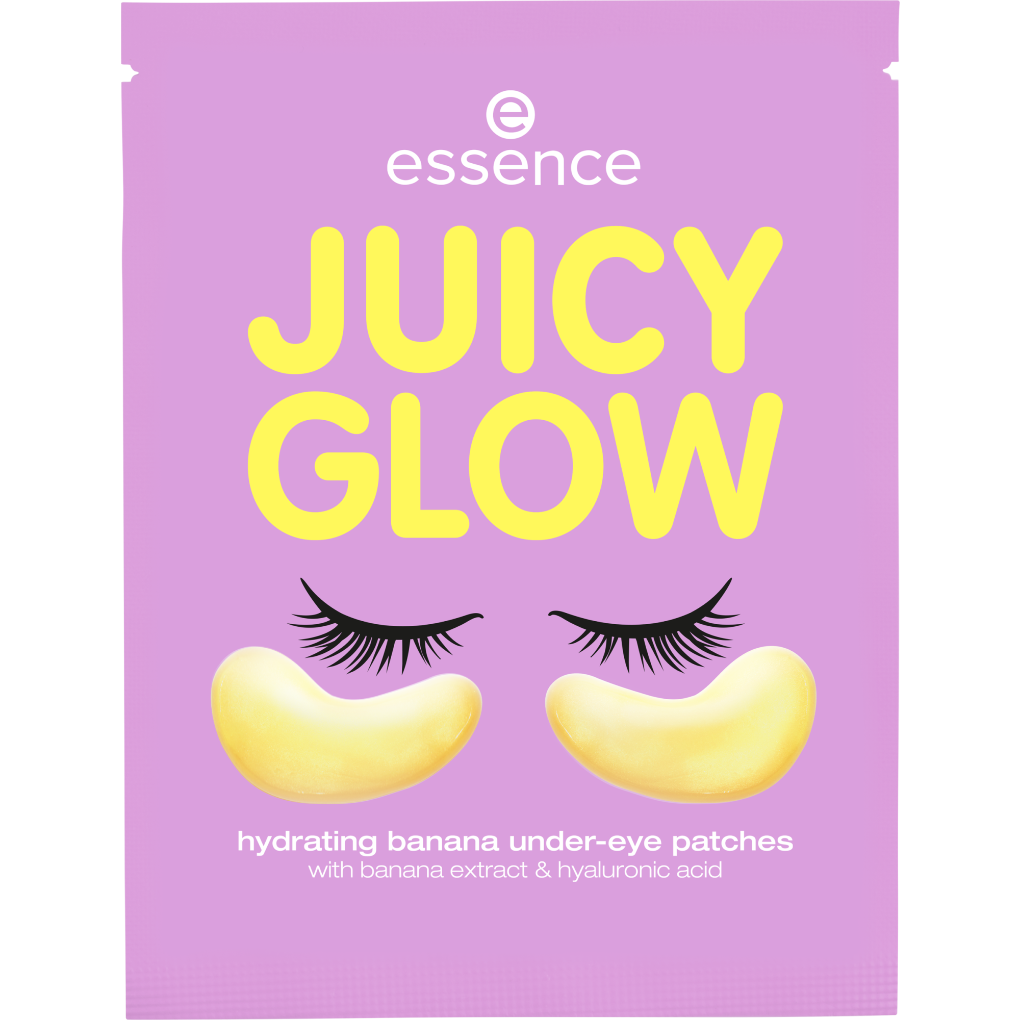 JUICY GLOW hydrating banana under-eye patches
