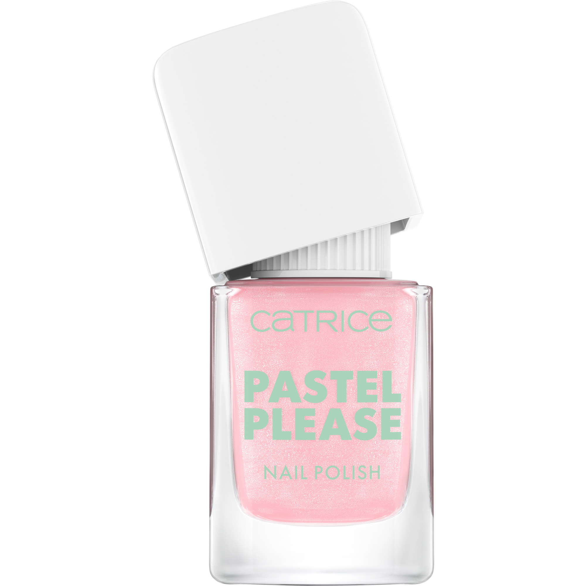 Pastel, por favor: esmalte de uñas con shimmer