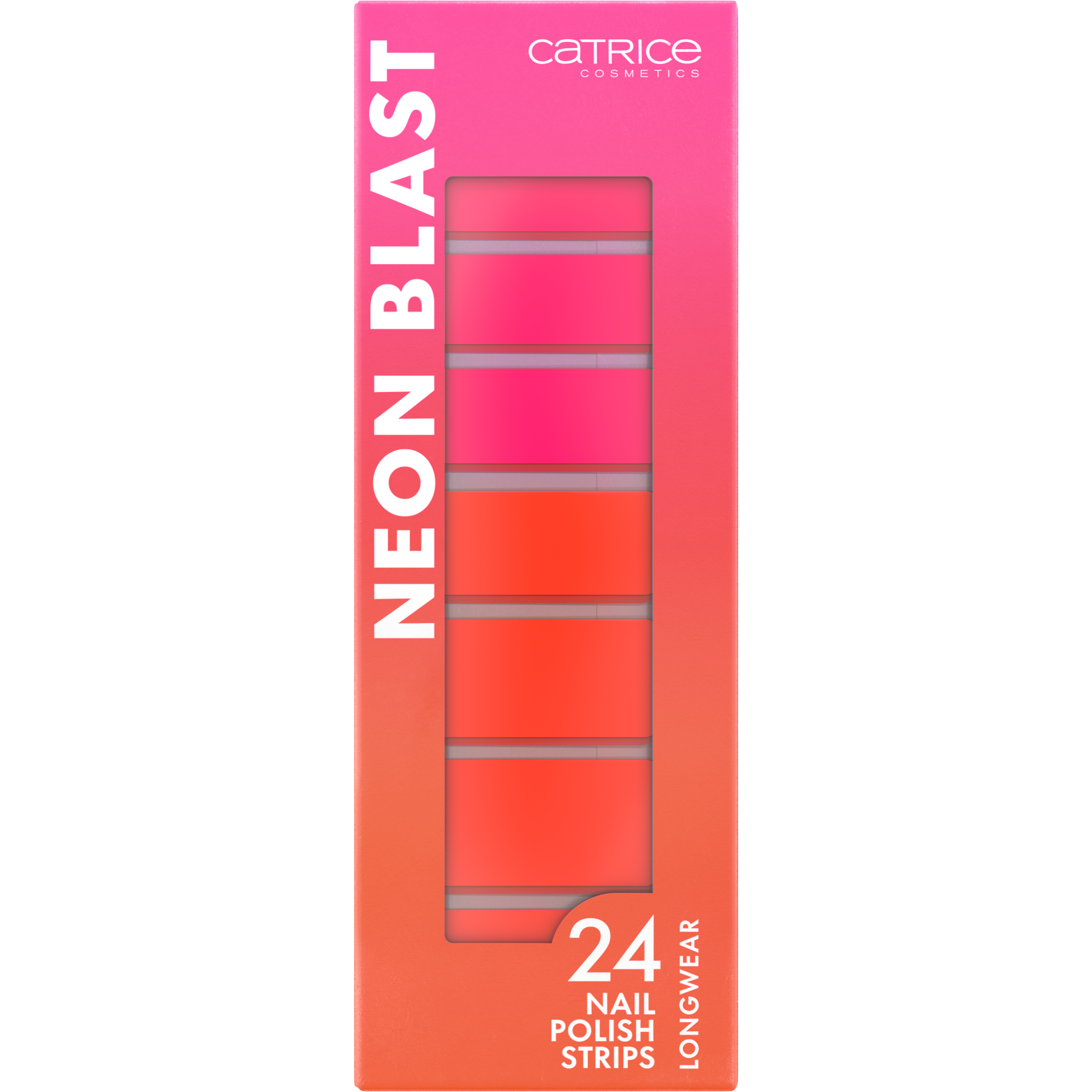 Láminas de uñas Neon Blast