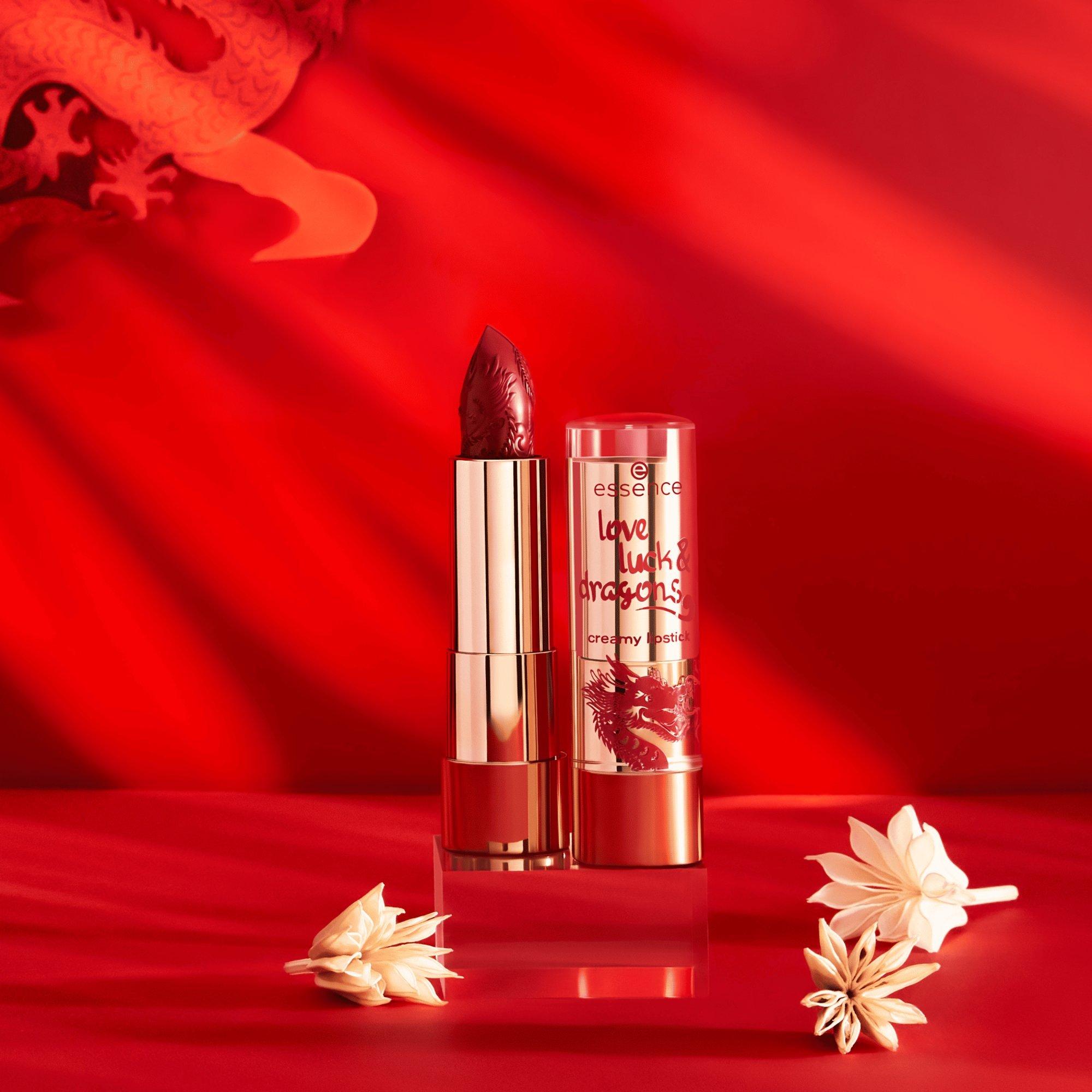 love, luck & dragons creamy lipstick rouge à lèvres