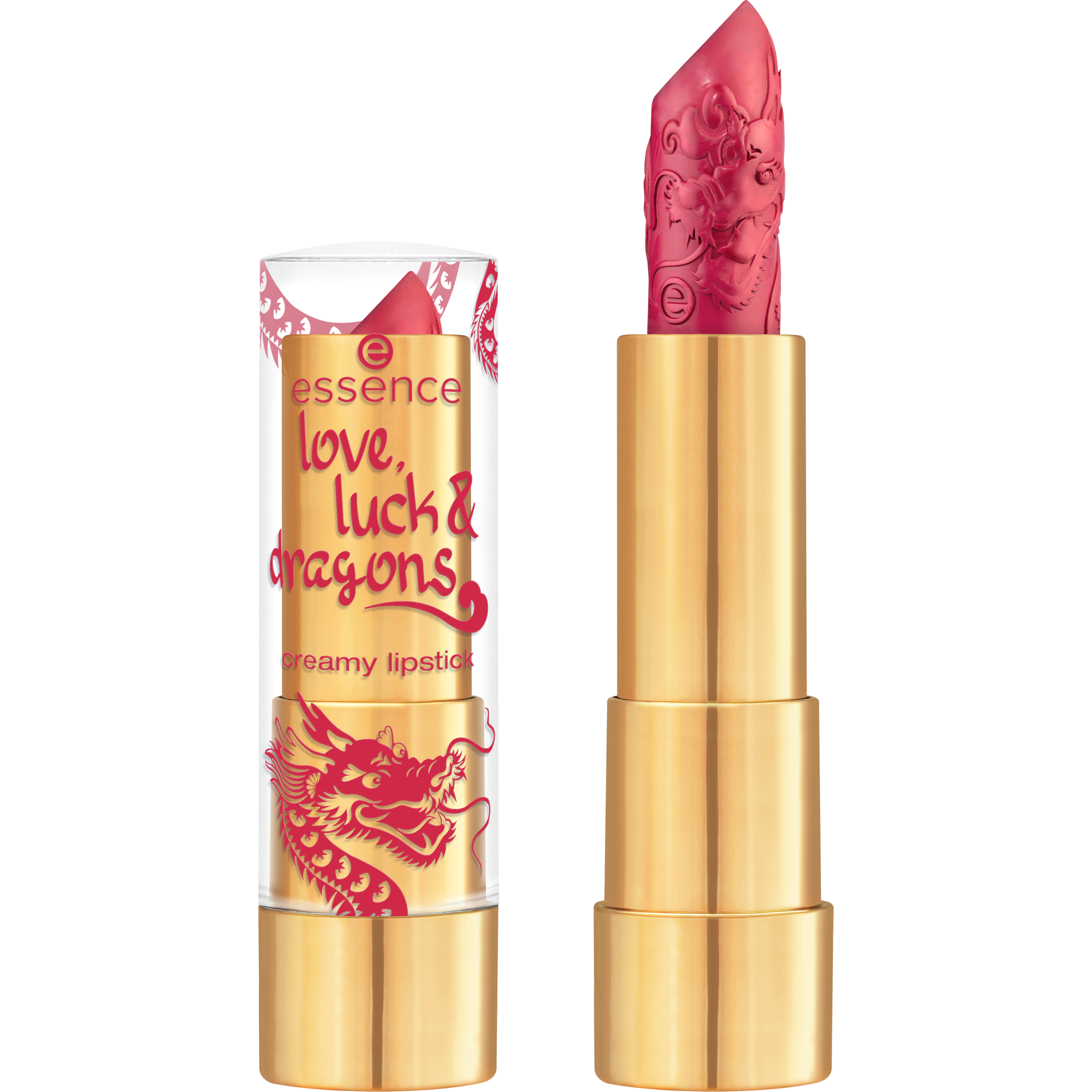 love, luck & dragons creamy lipstick rouge à lèvres
