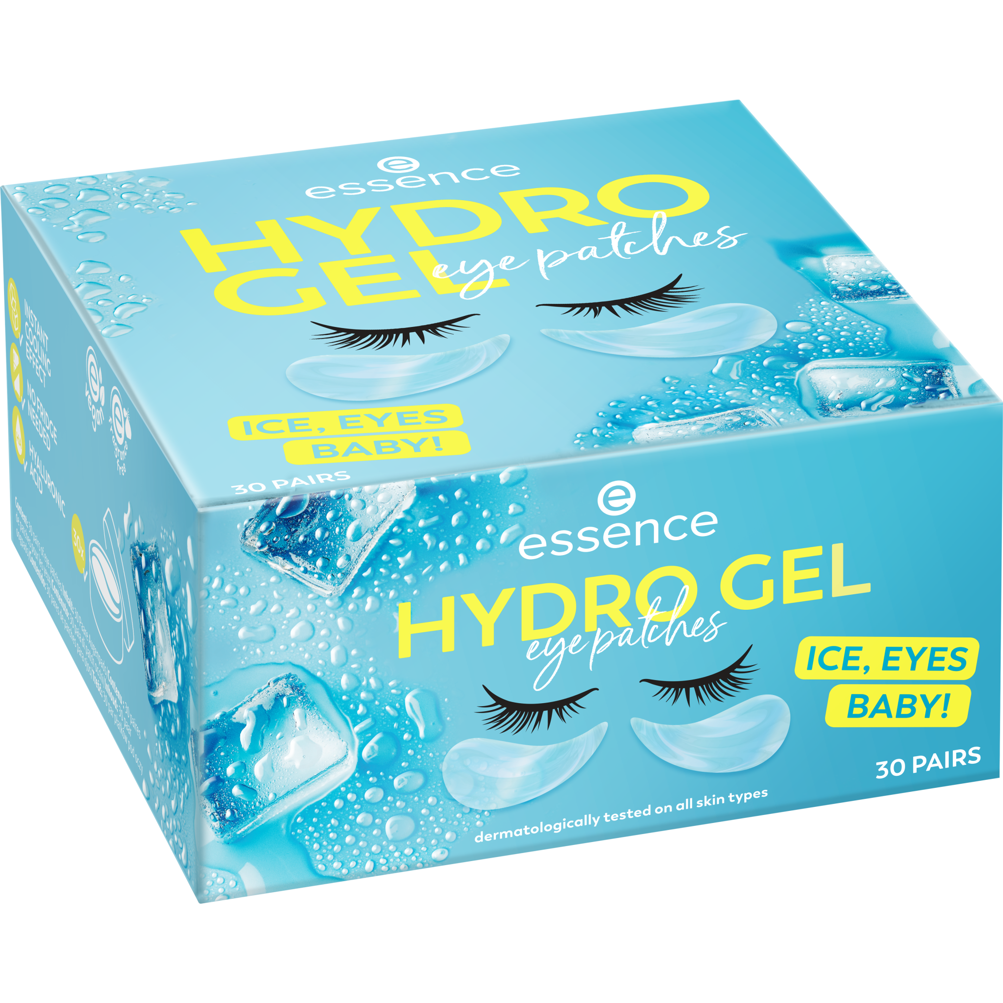 HYDRO GEL eye patches ICE, EYES, baby! 30 Pairs