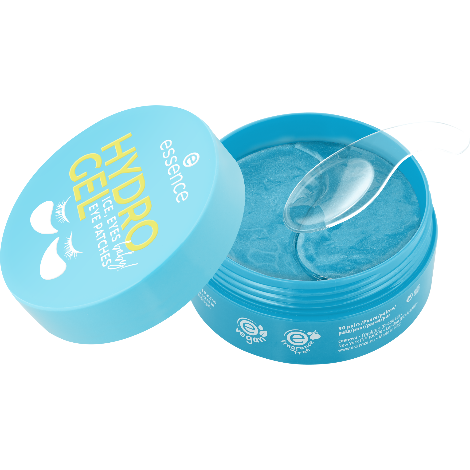 HYDRO GEL eye patches ICE, EYES, baby! patchs yeux 30 paires