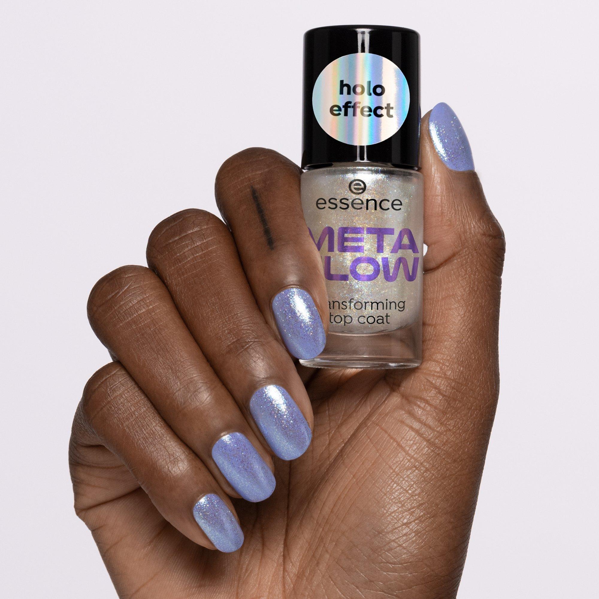 META GLOW transforming top coat pealislakk