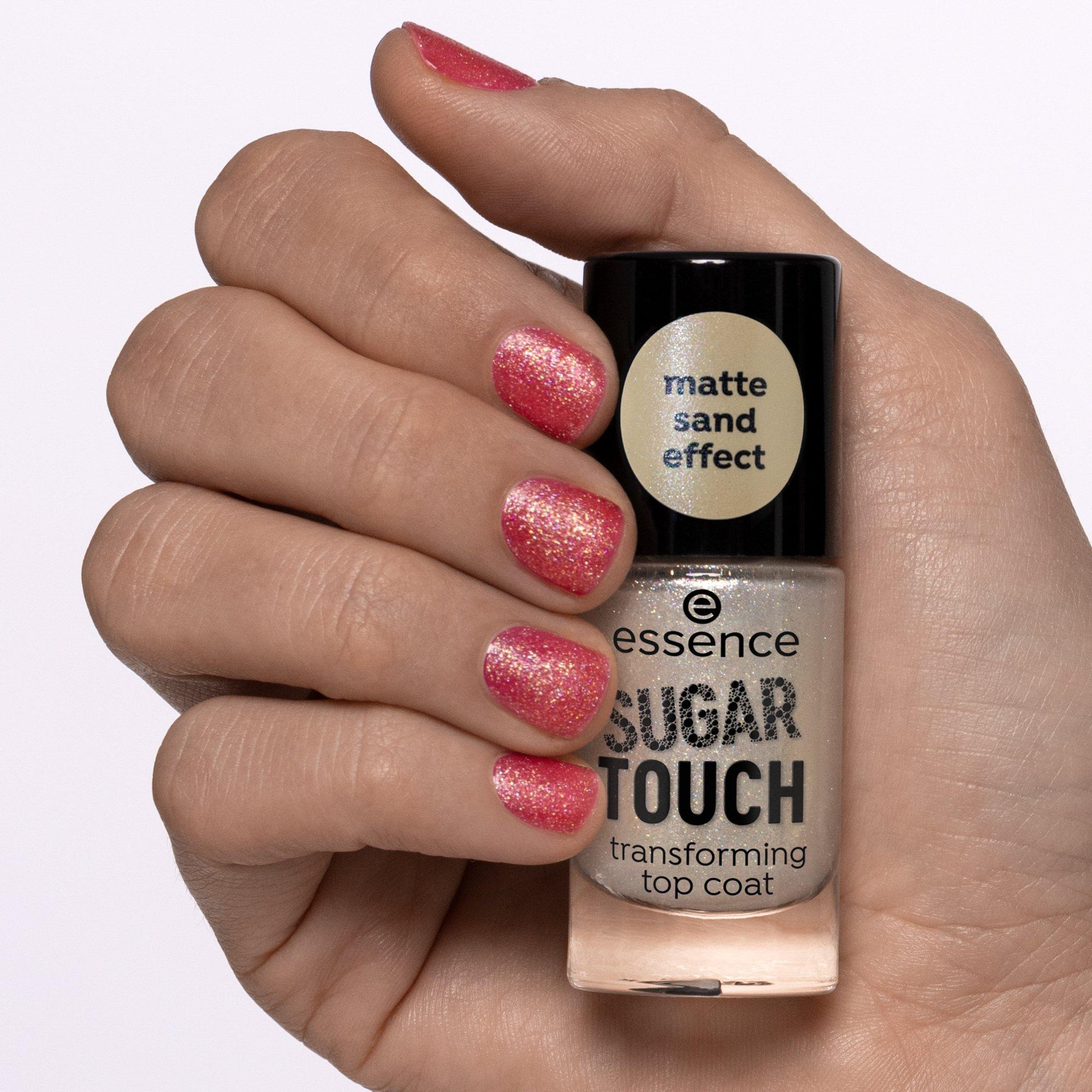 Buy essence SUGAR TOUCH transforming top coat online