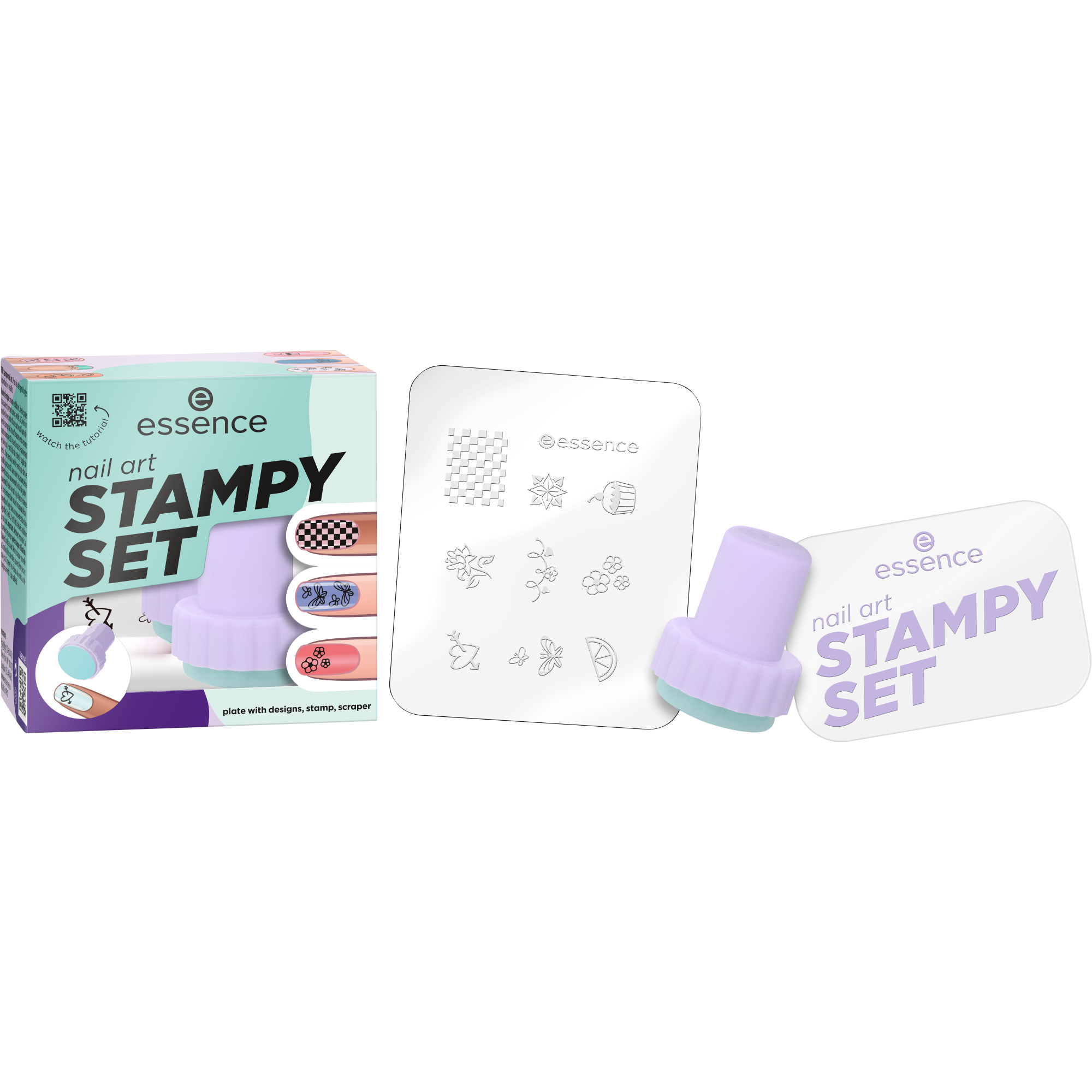 nail art STAMPY SET kit stamping.