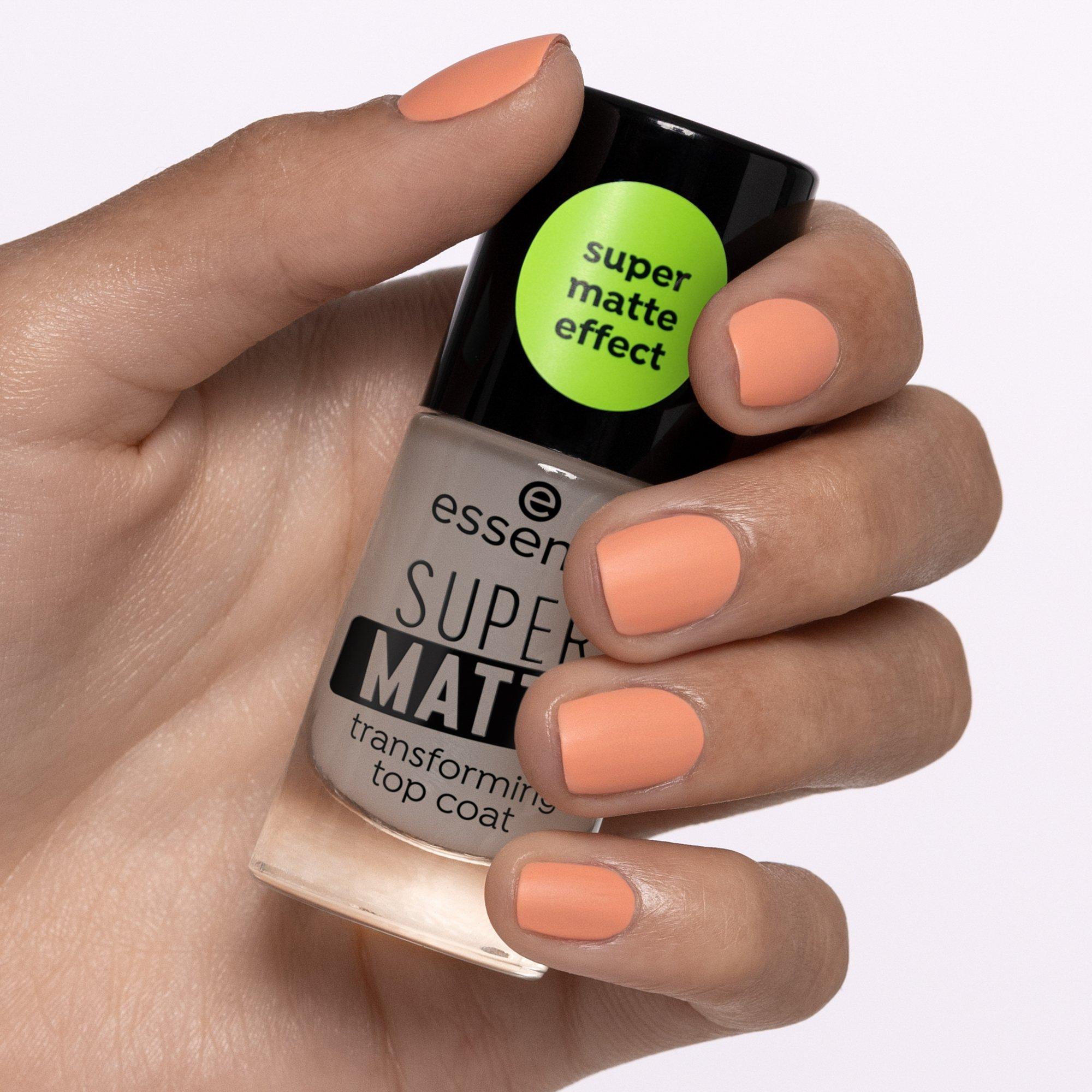 SUPER MATTE transformerende topcoat