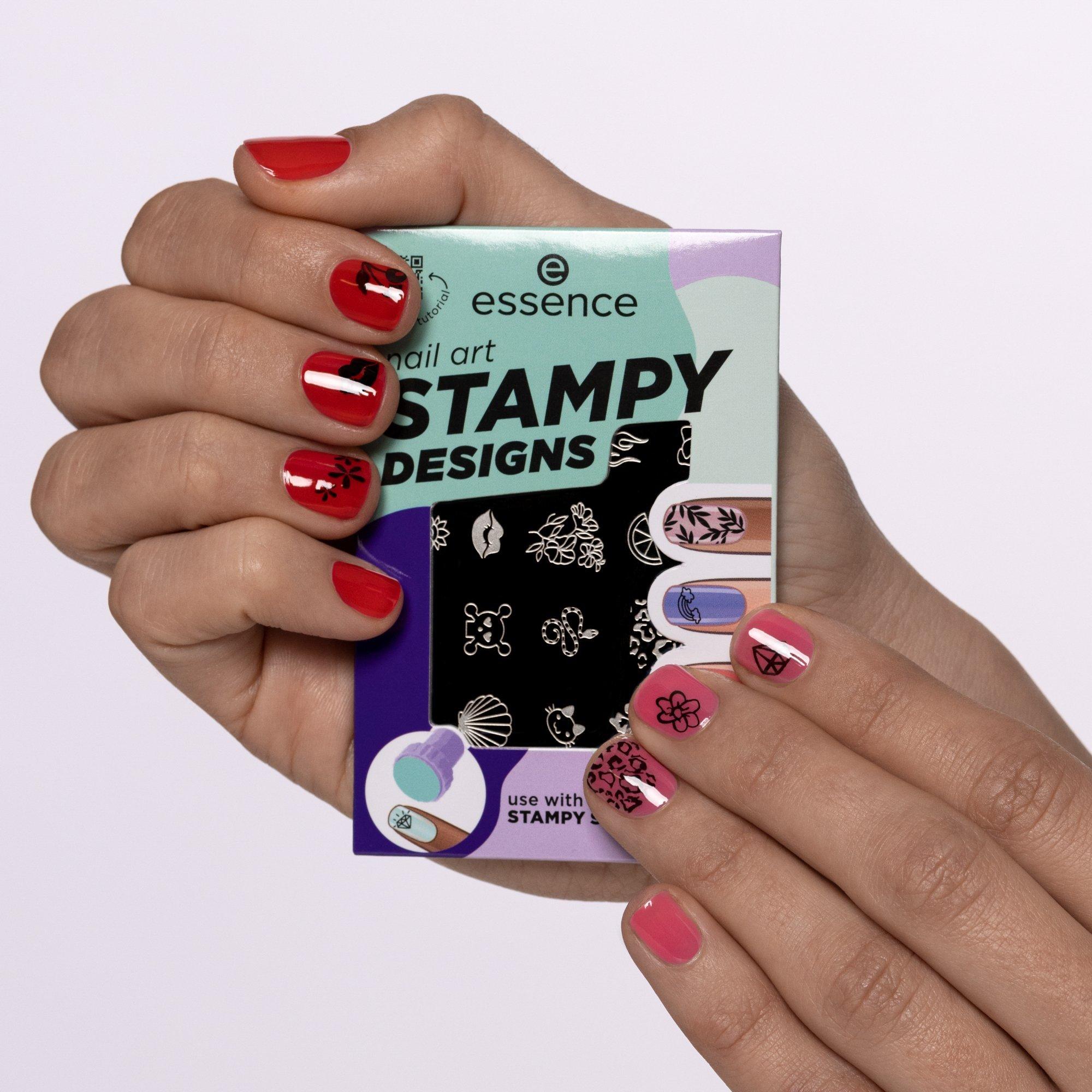 nail art STAMPY DESIGNS -leimasinsetti