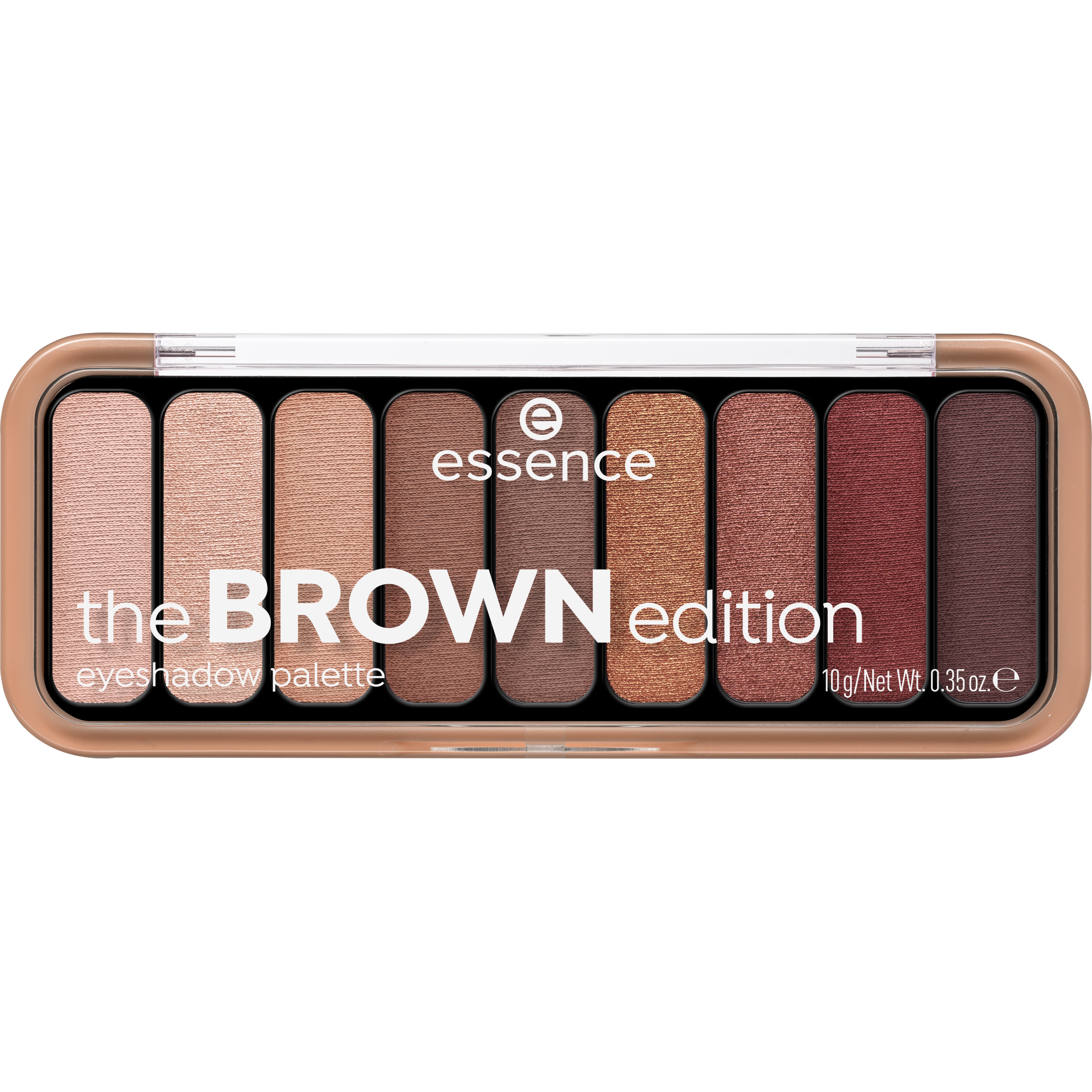 the BROWN edition eyeshadow palette