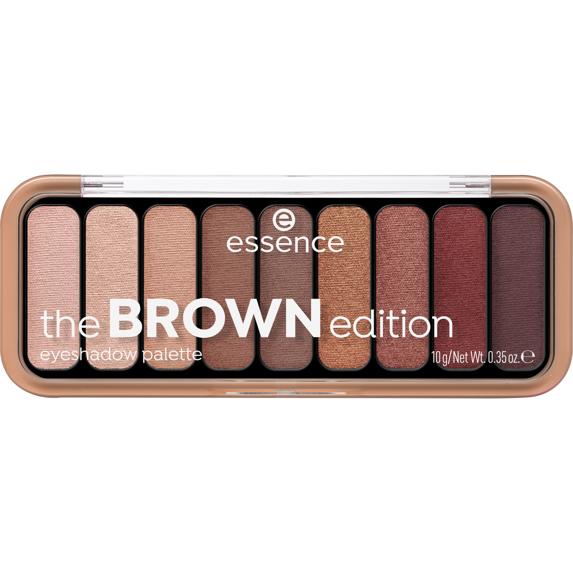 the BROWN edition palette fard à paupières