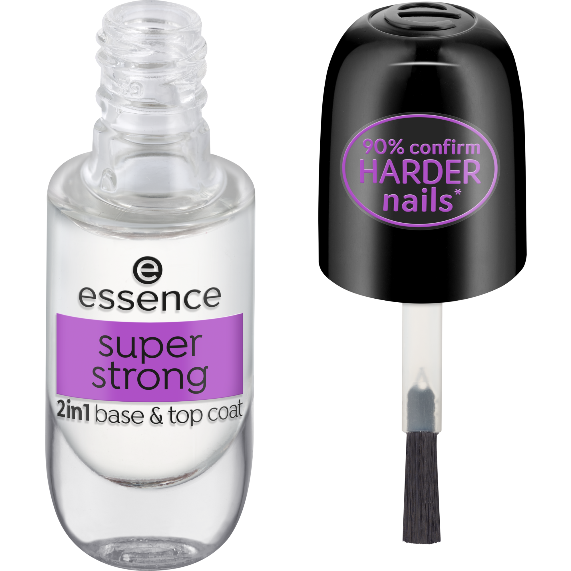 super strong 2in1 base & top coat