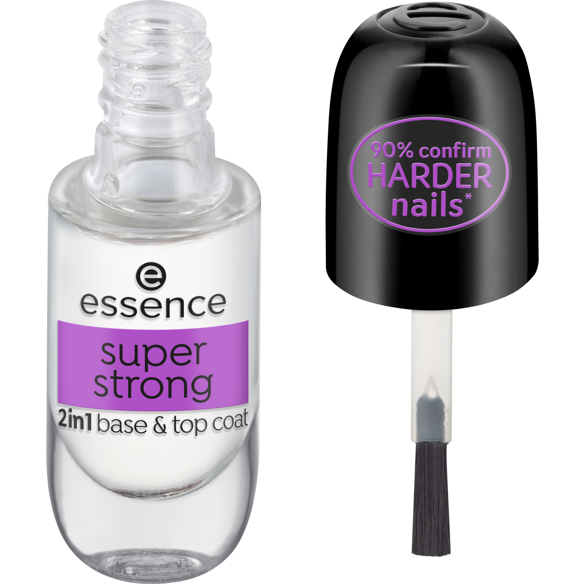 base & finalizador de esmaltes 2in1 super strong