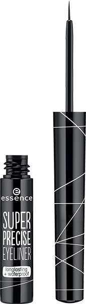 super precise eyeliner