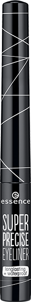 super precise eyeliner