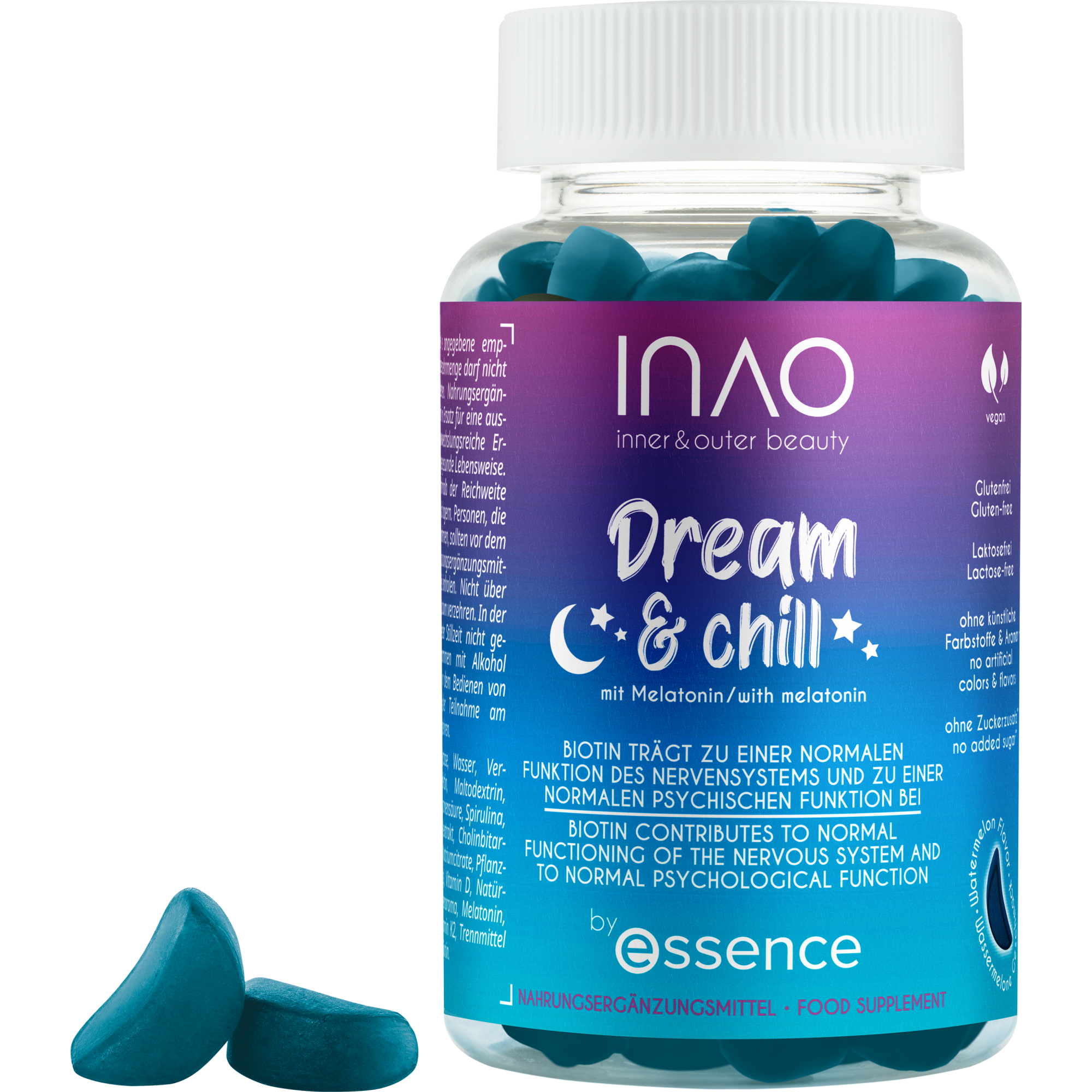 INAO inner and outer beauty Dream and Chill -viinikumit by essence