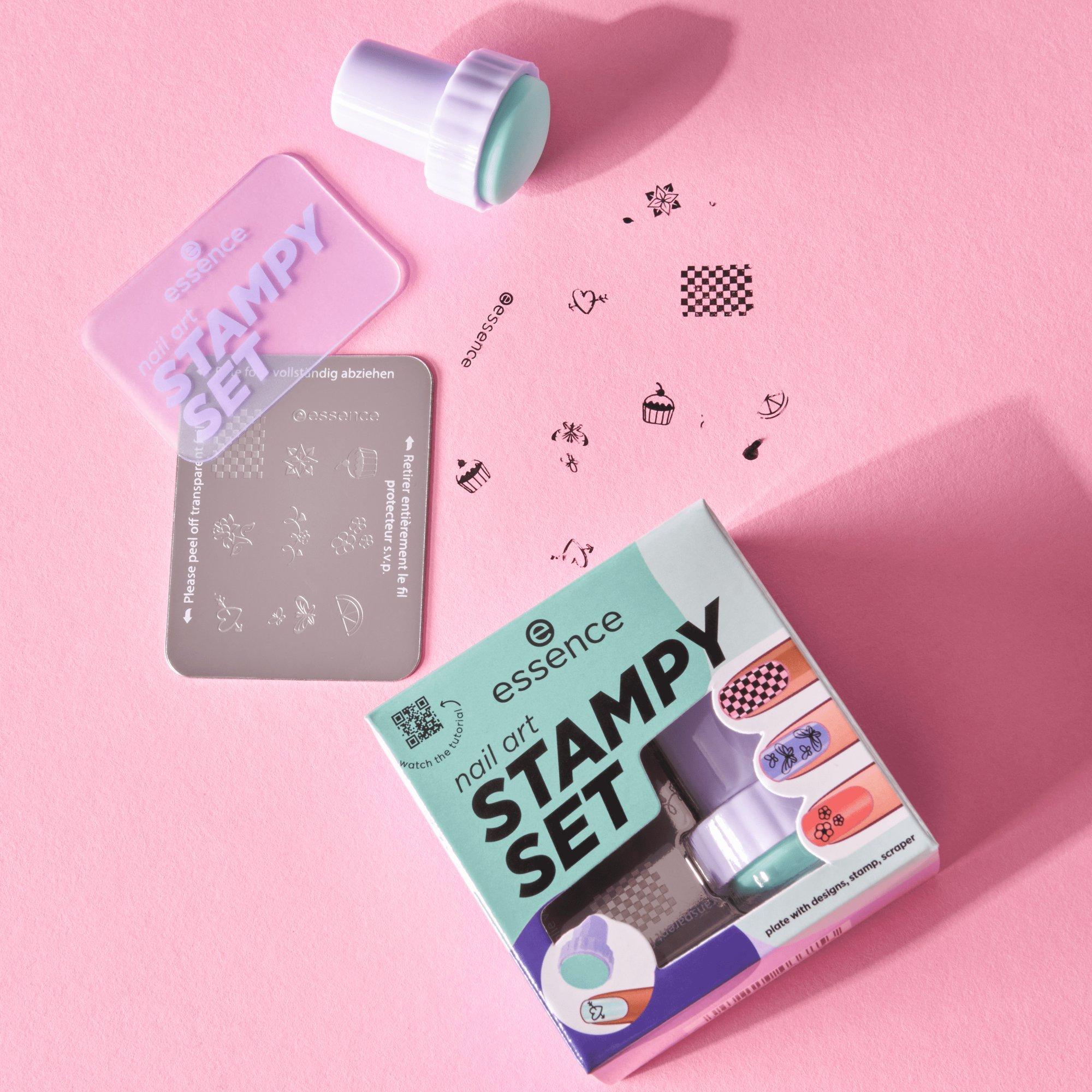 nail art STAMPY SET kit stamping.