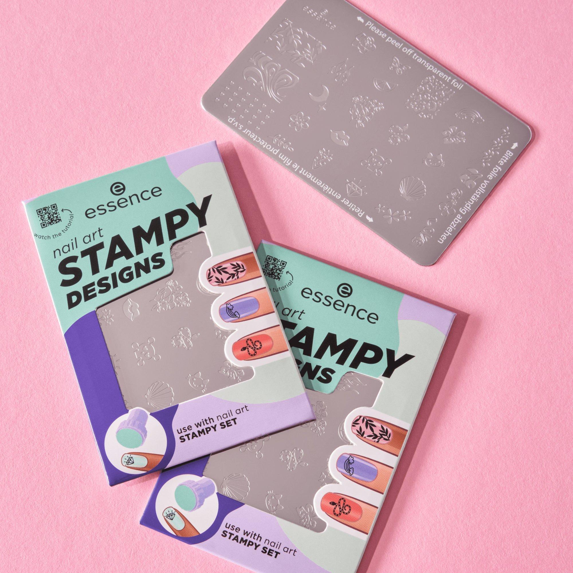 Acquista essence STAMPY DESIGNS per nail art Stamping up online