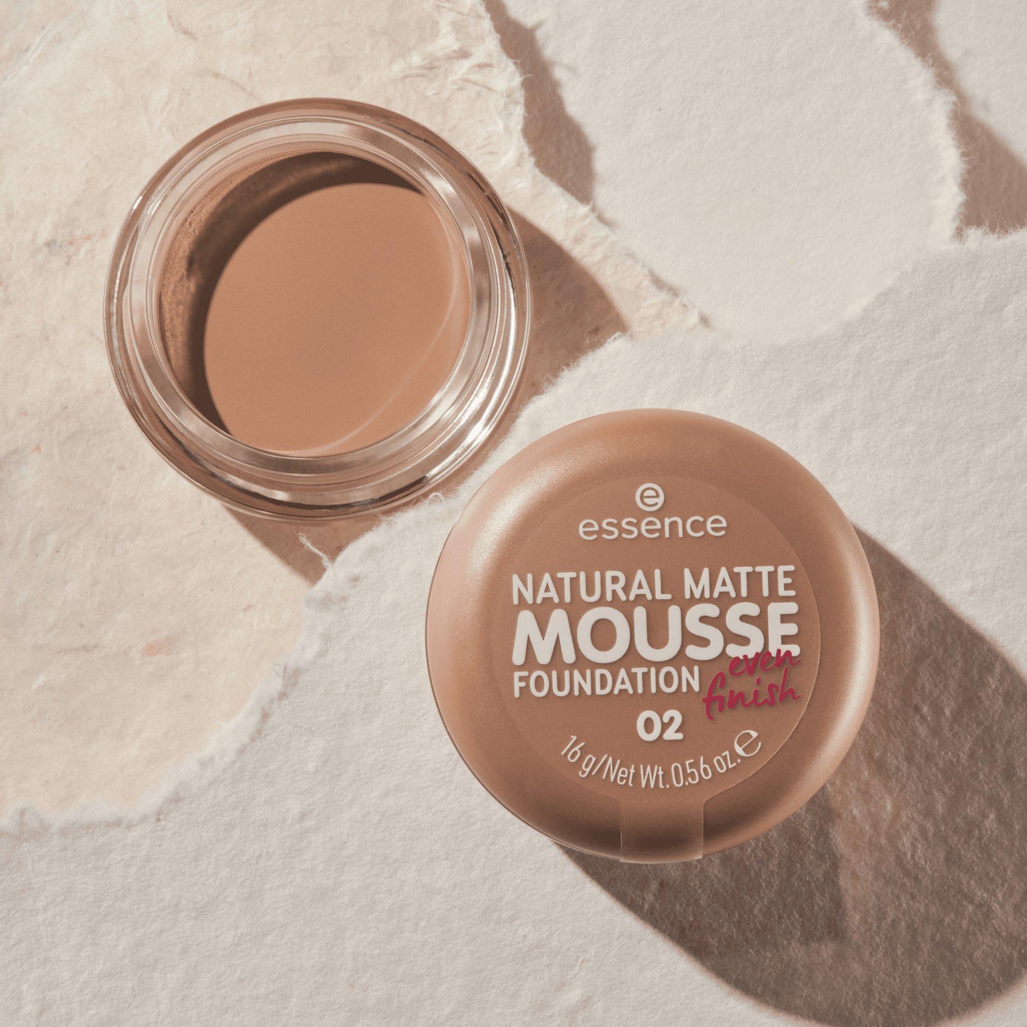 BASE EM MOUSSE NATURAL MATTE