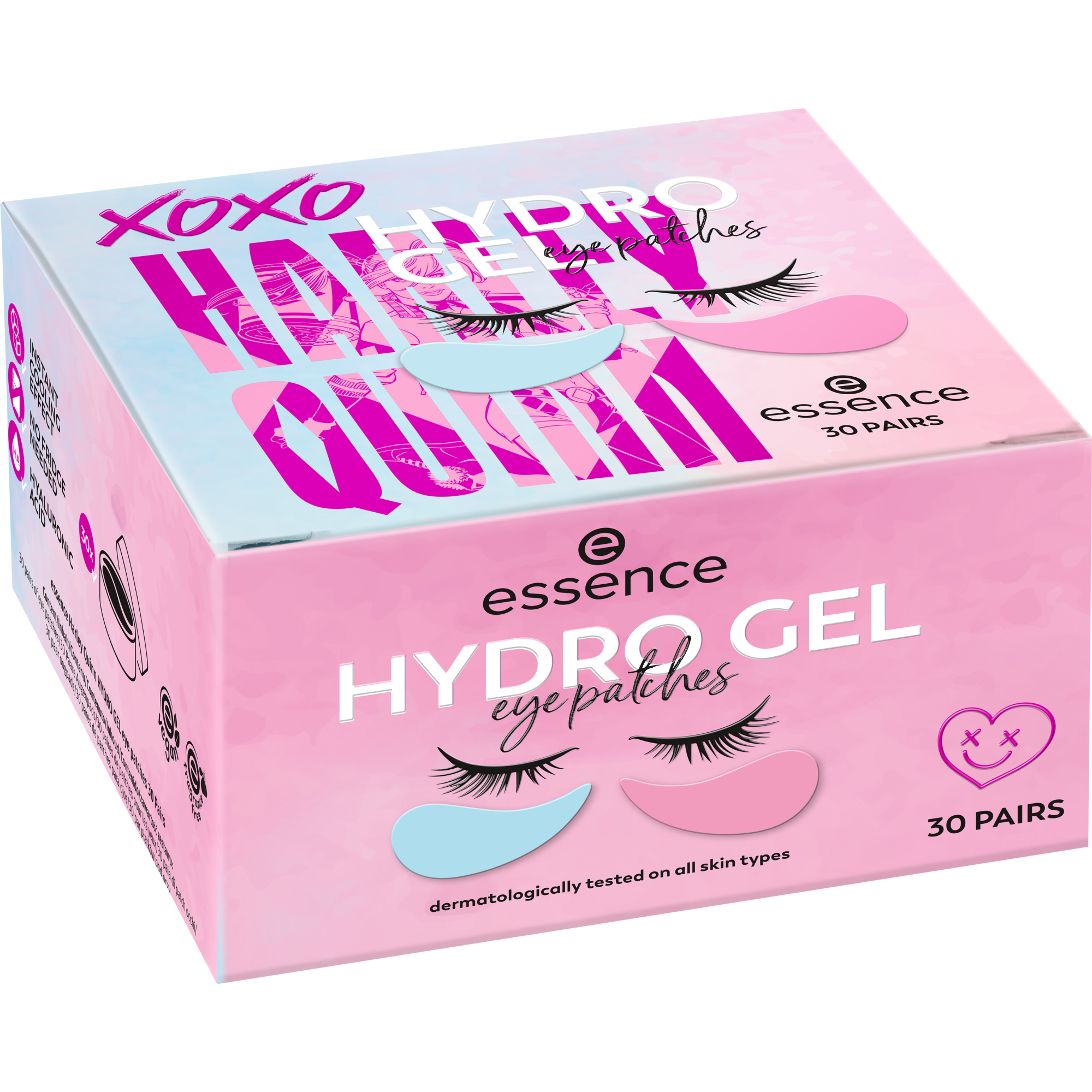 Patche occhi Harley Quinn HYDRO GEL 30 paia