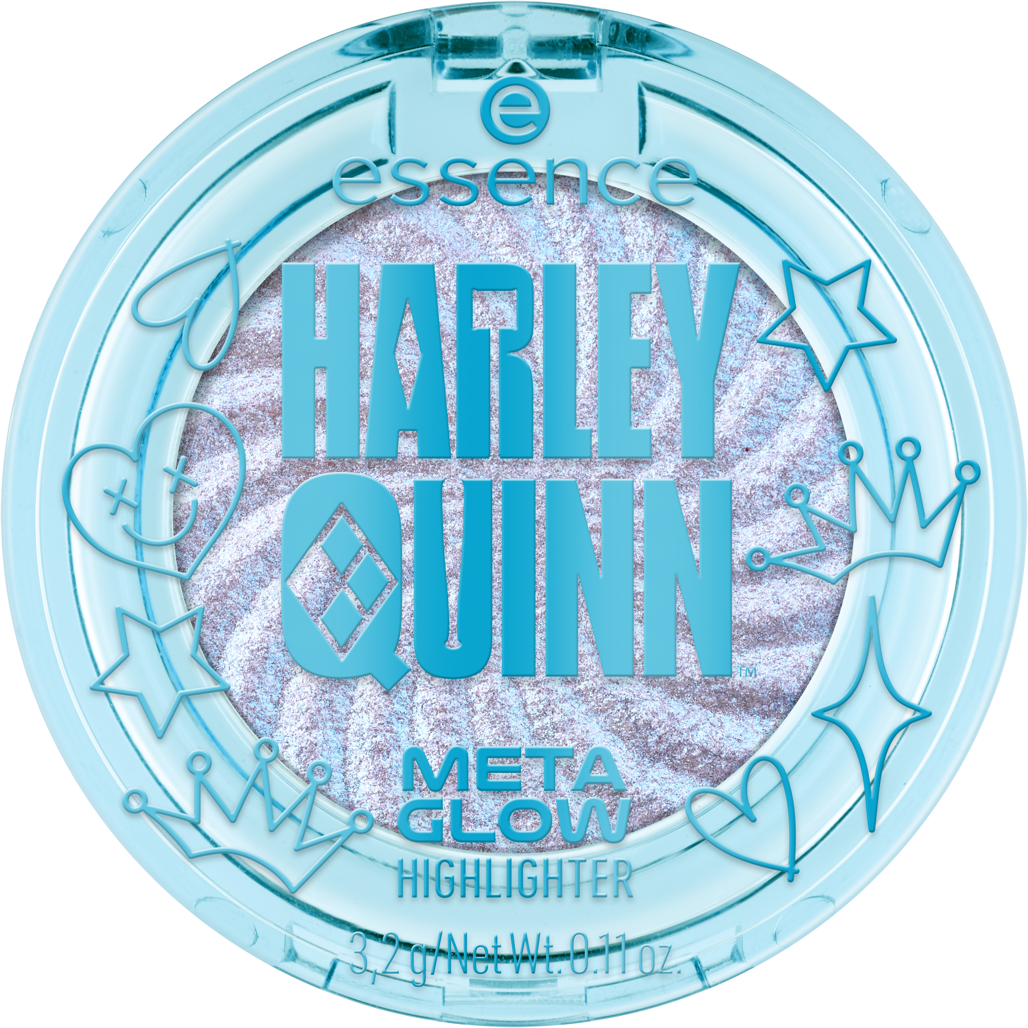 Harley Quinn Meta Glow -korostuspuuteri