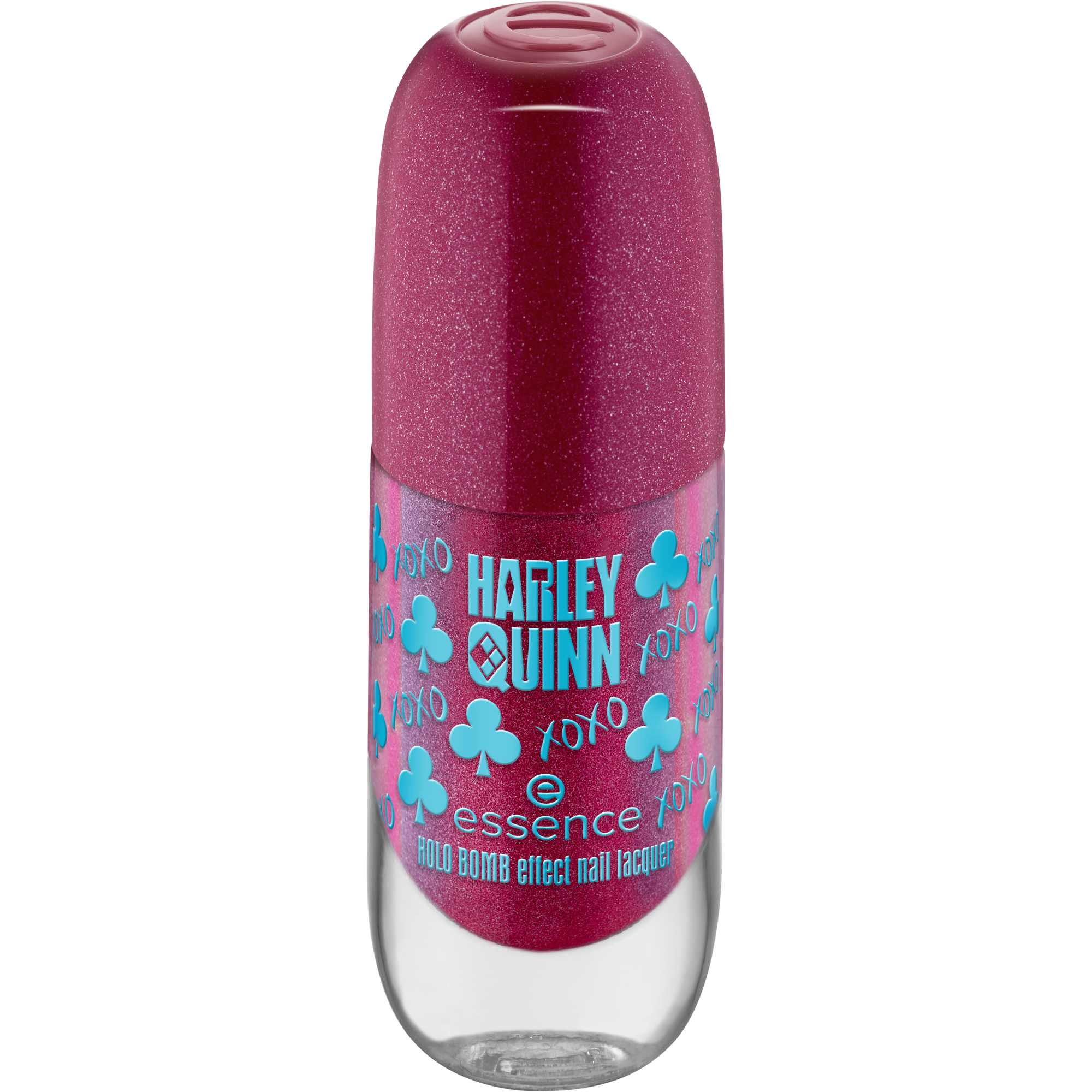 Harley Quinn HOLO BOMB effect nail lacquer vernis à ongles laqué