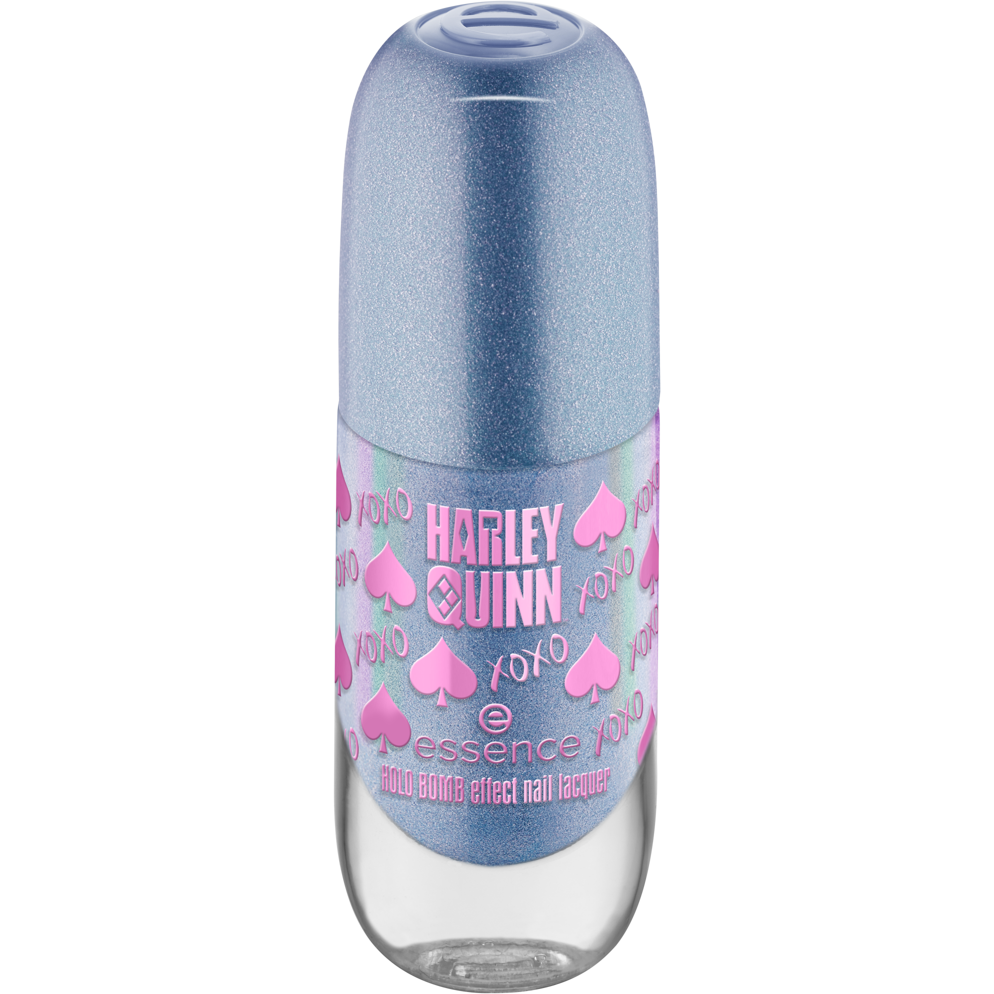 Harley Quinn HOLO BOMB effect nail lacquer vernis à ongles laqué