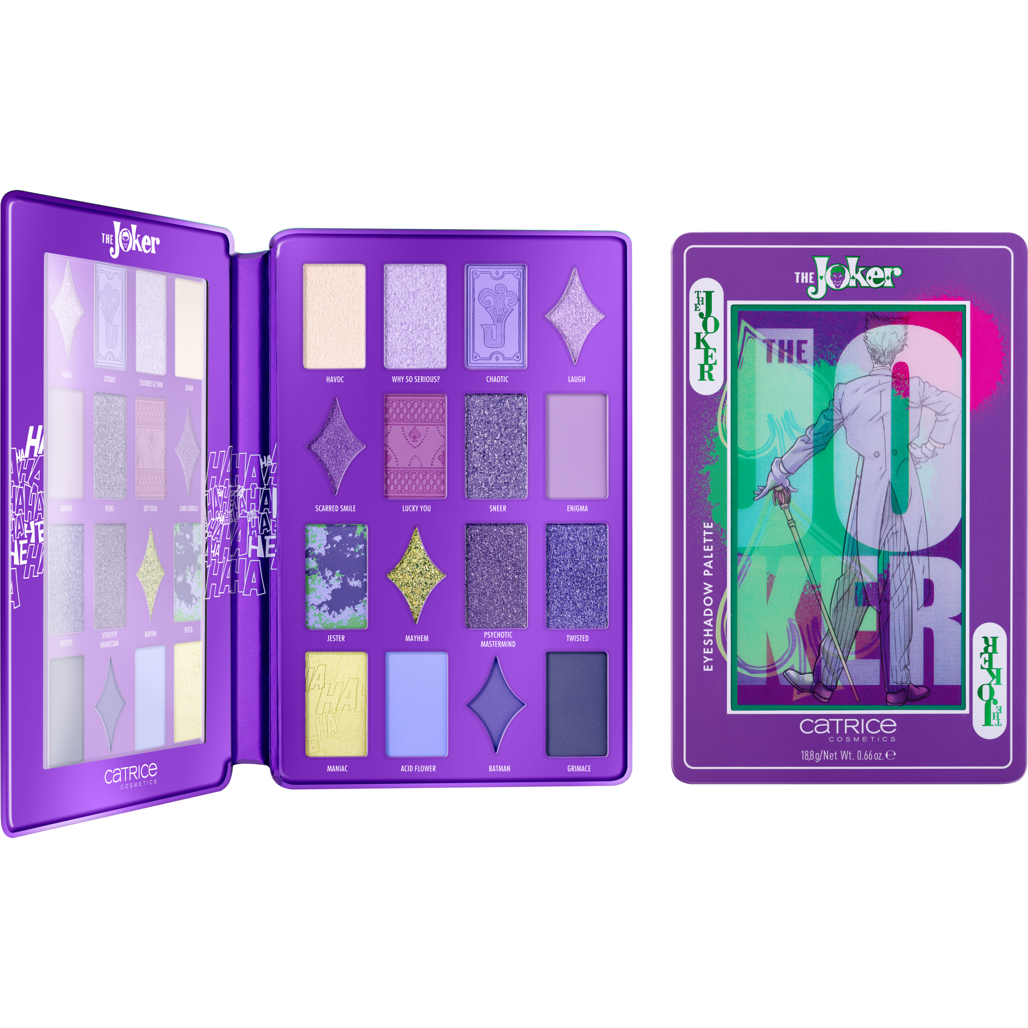 Paleta de sombras de ojos El Joker