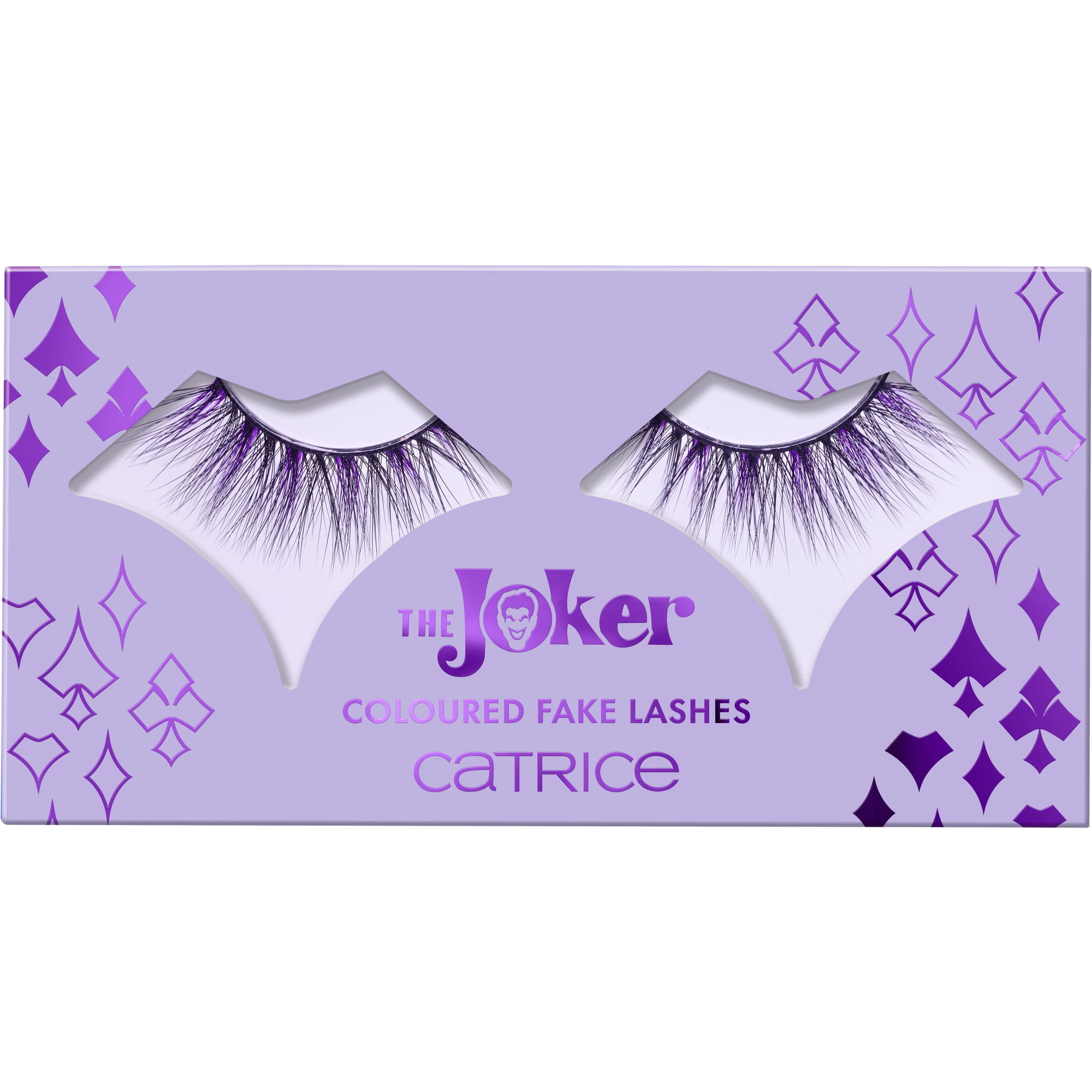 The Joker Coloured Fake Lashes