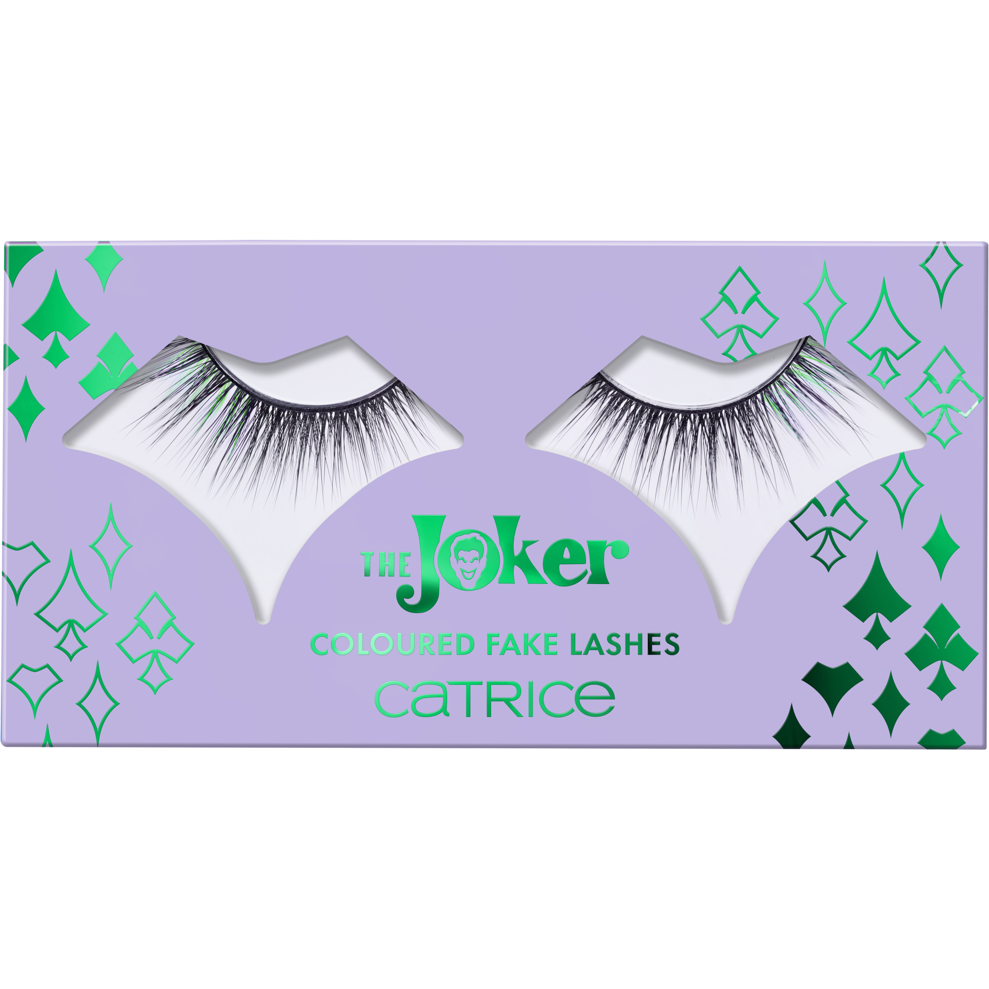 The Joker Coloured Fake Lashes