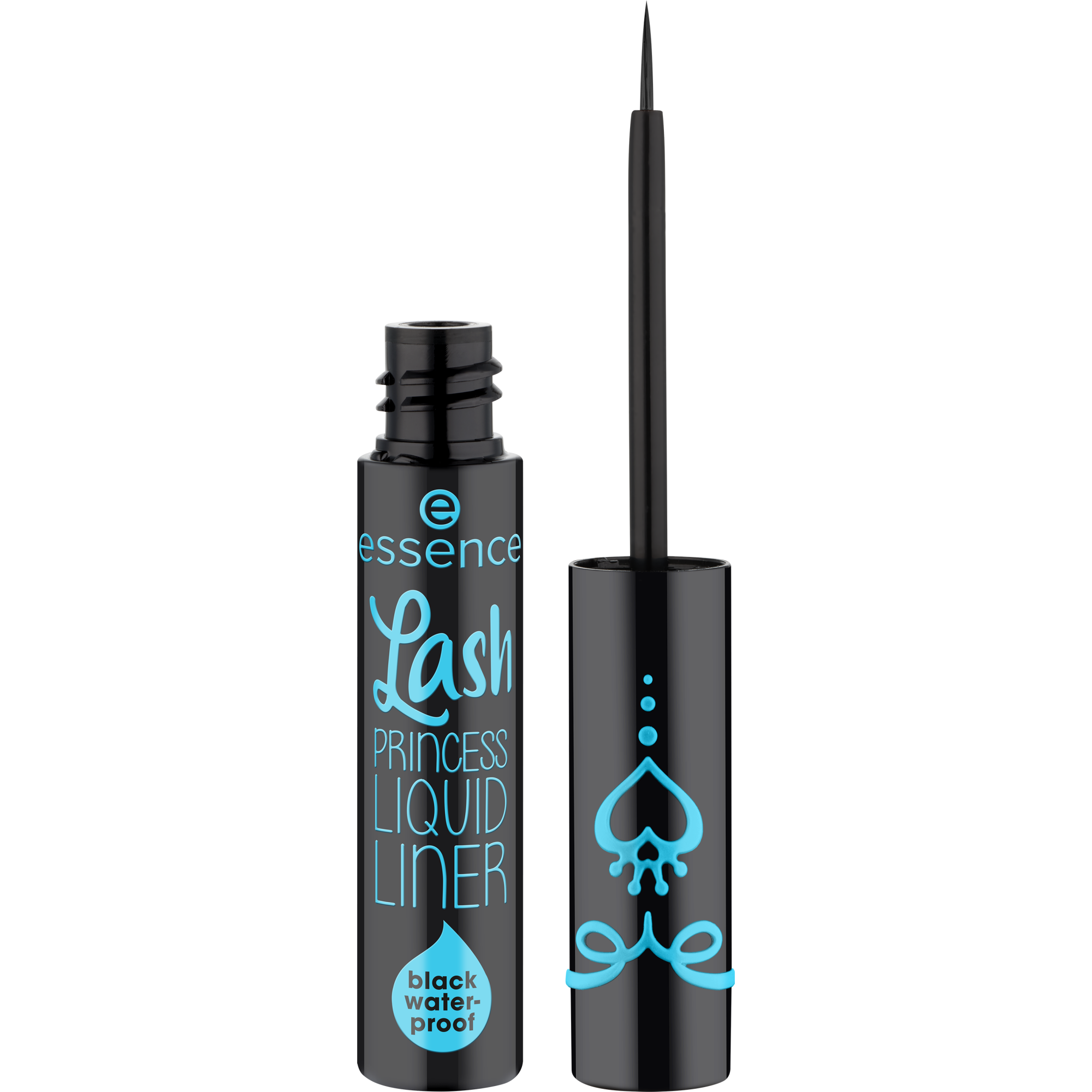 lash PRINCESS LIQUID LINER vodootporan crni tuš za oči