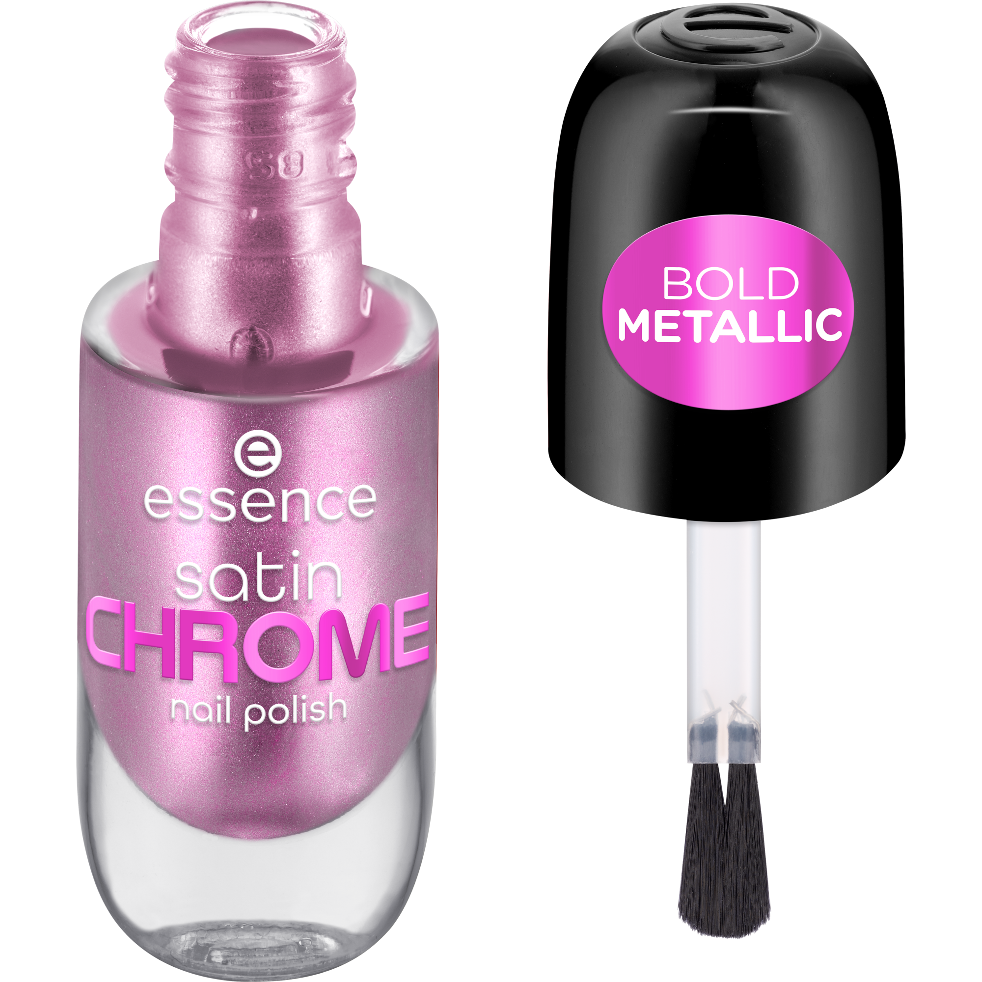 Nagų lakas satin CHROME nail polish