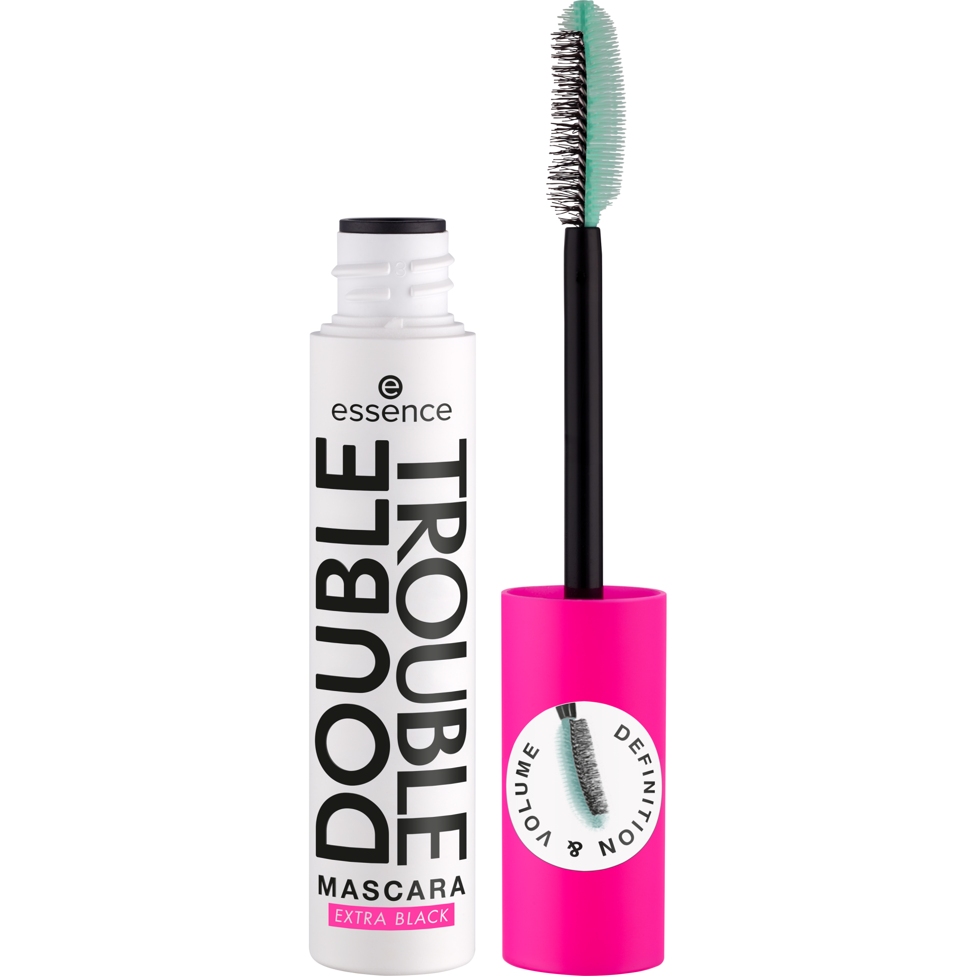 DOUBLE TROUBLE MASKARA EXTRA BLACK