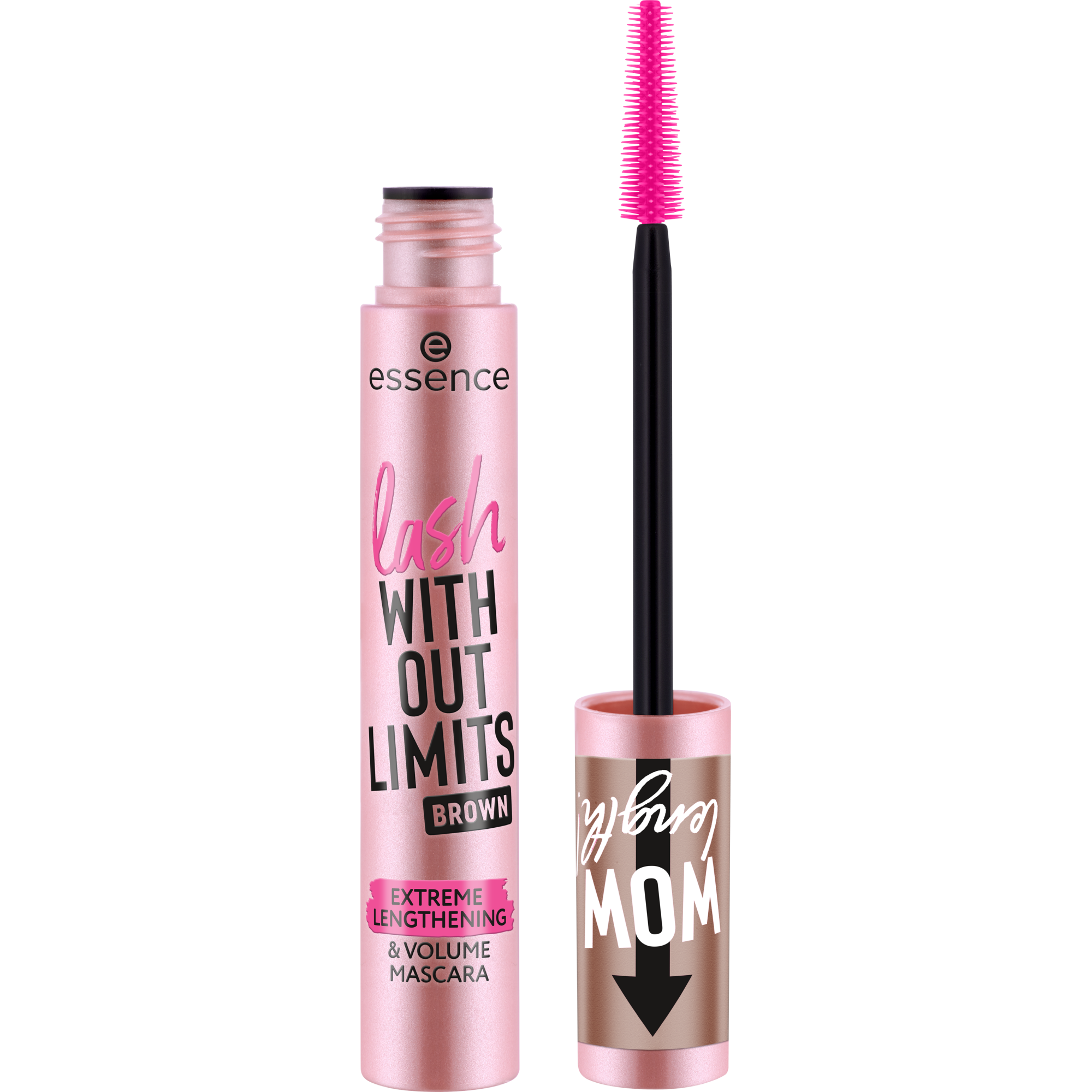 predlžujúca & objemová maskara lash WITHOUT LIMITS BROWN EXTREME hnedá