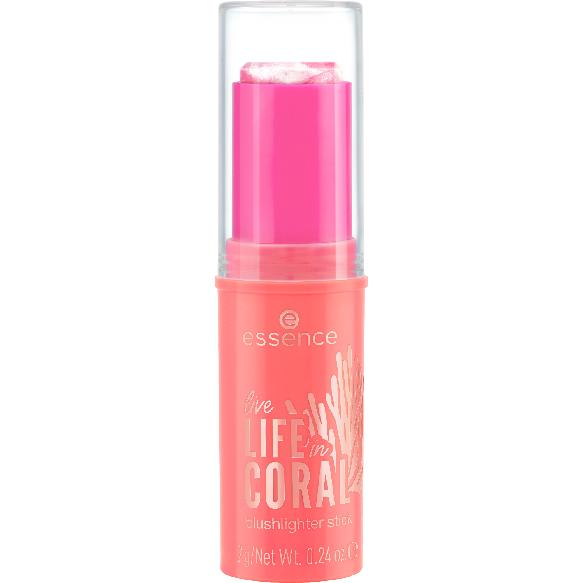 live LIFE in CORAL fard de obraz stick