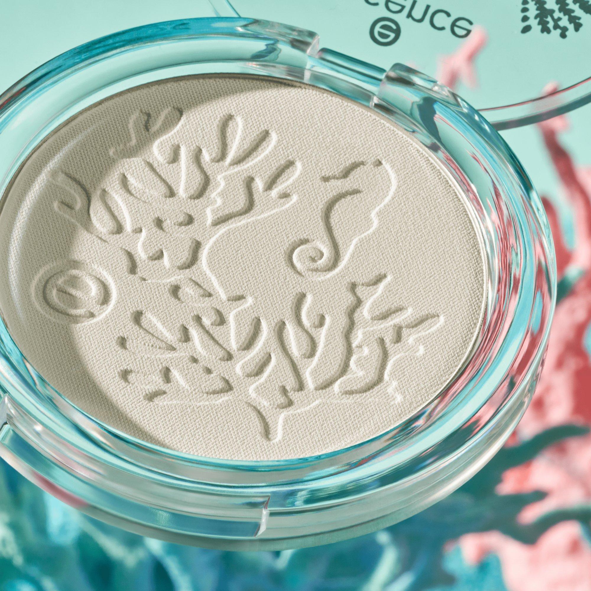 live LIFE in CORAL mattifying powder