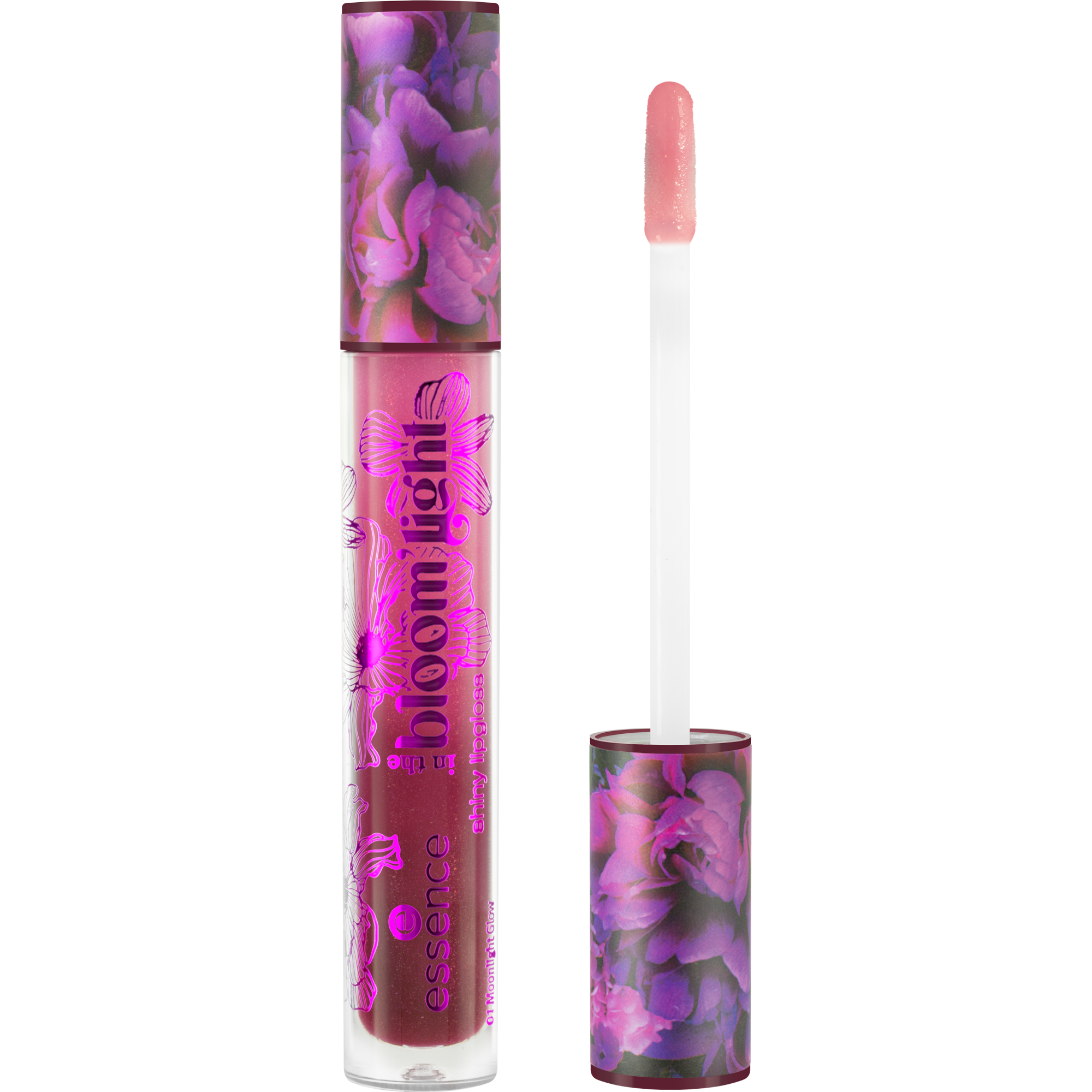 in the bloom'light shiny lipgloss