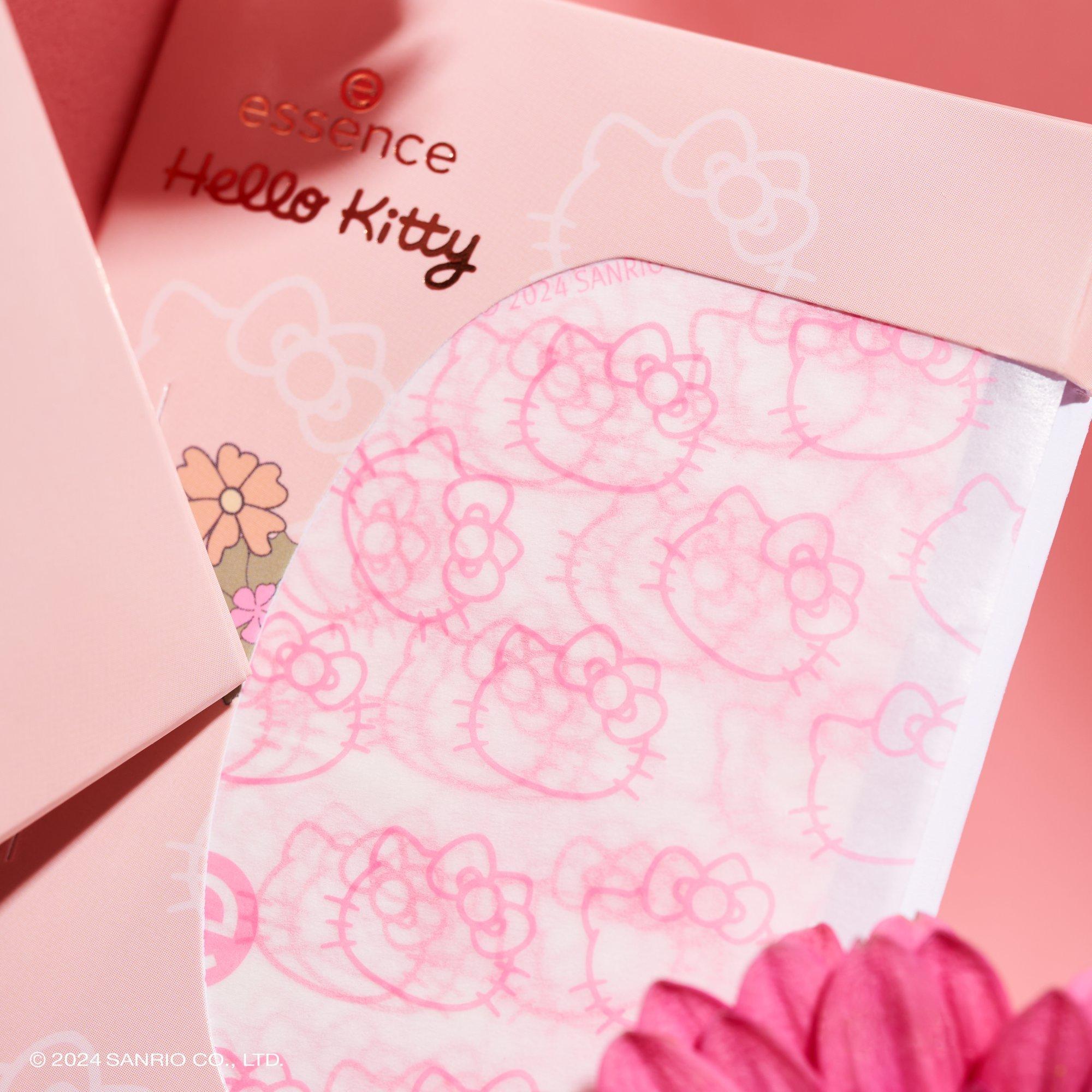 Matiškimo suteikiančios servetėlės Hello Kitty mattifying paper