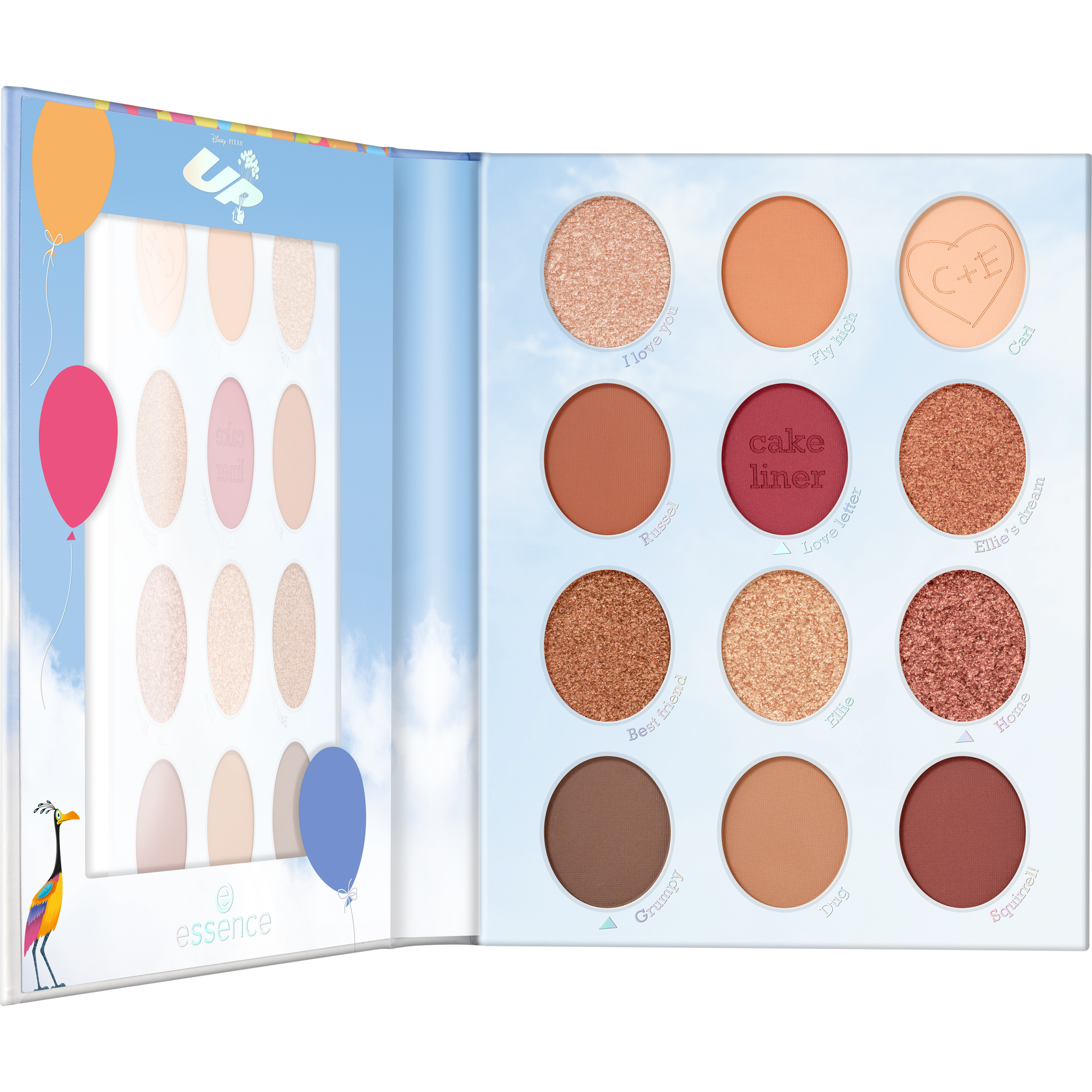 Paleta cieni do powiek Disney Pixar Up