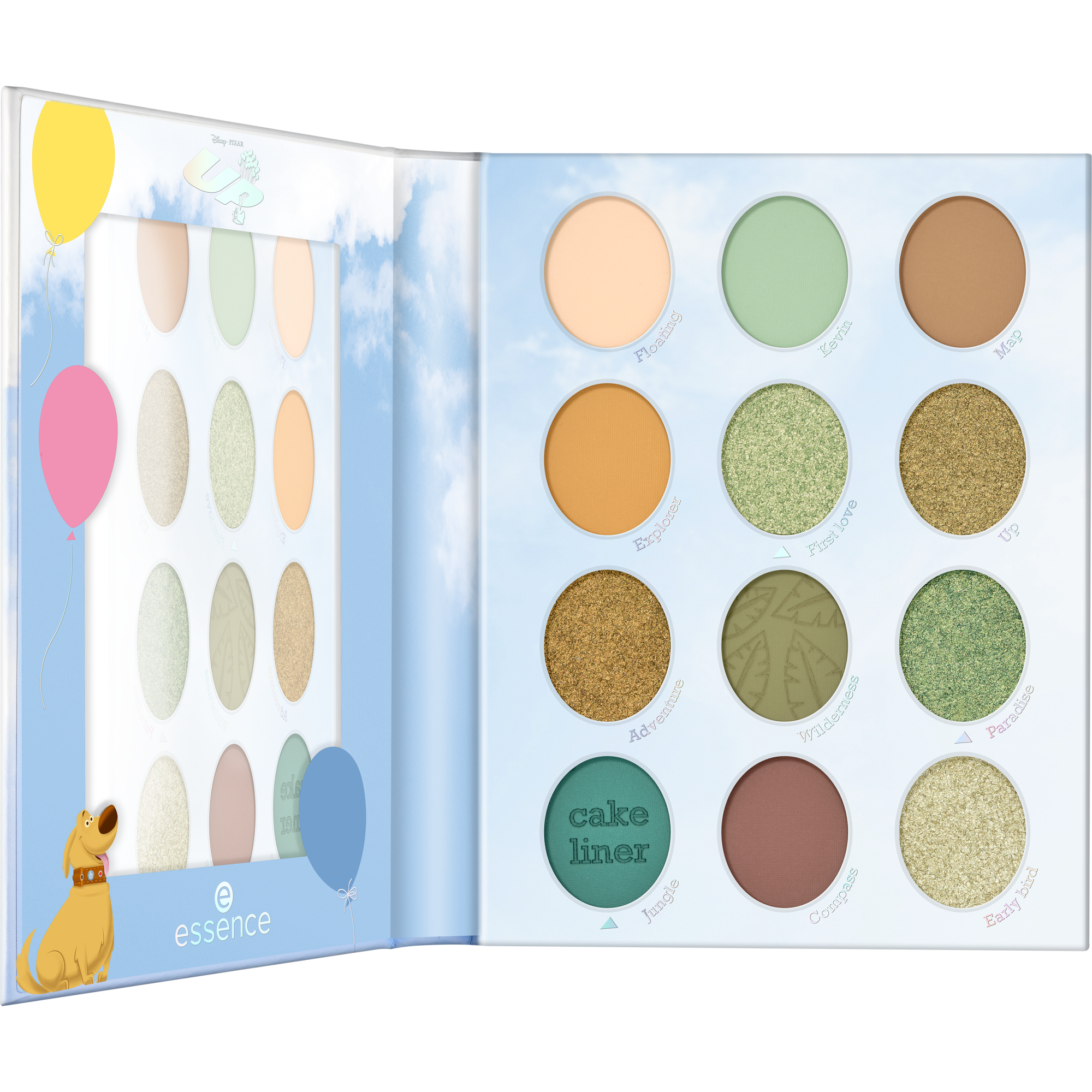 Disney Pixar Up eyeshadow palette fards à paupières