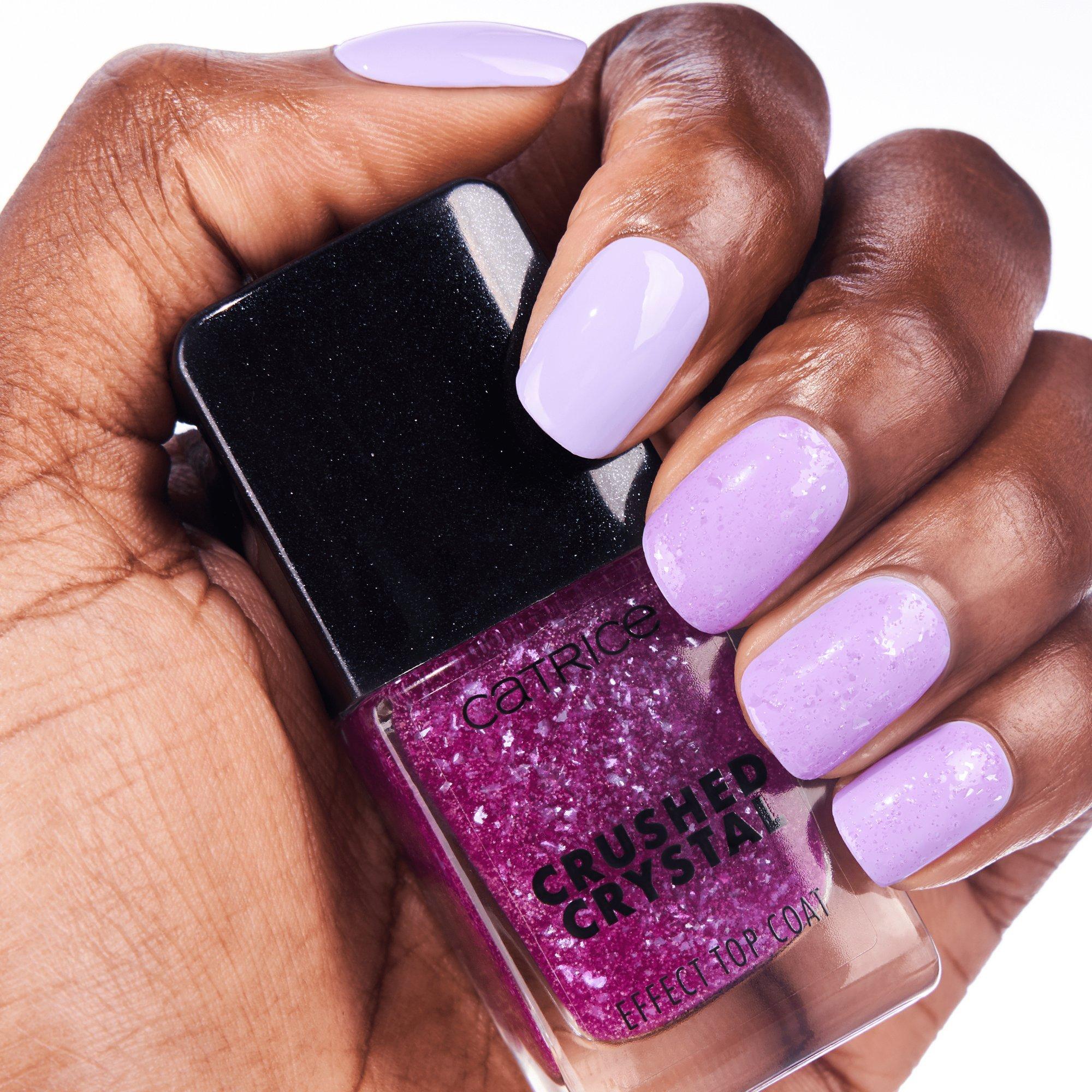 Crushed Crystal Effect Smalto Unghie Top Coat