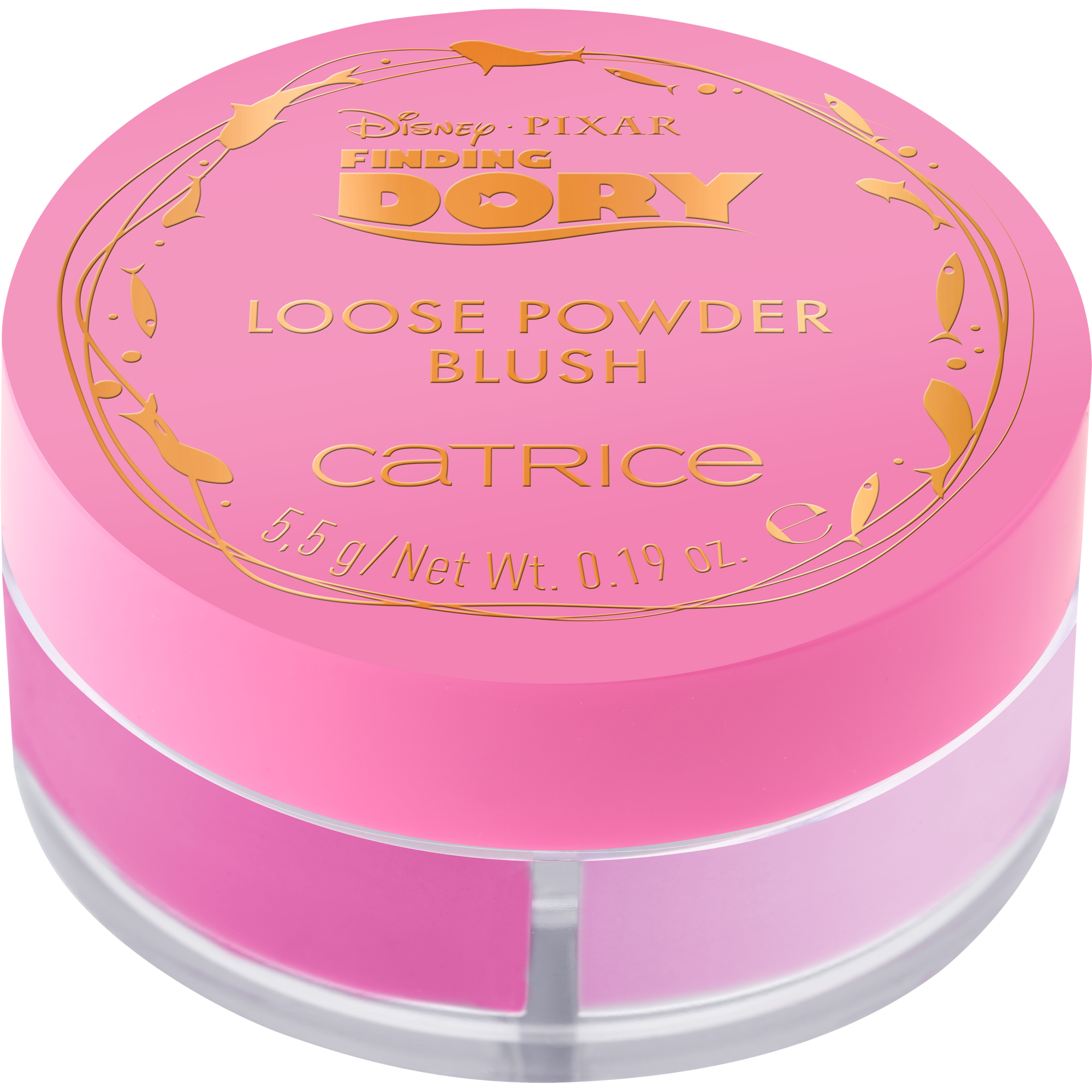 Sypki róż do policzków Disney Pixar Finding Dory Powder Blush