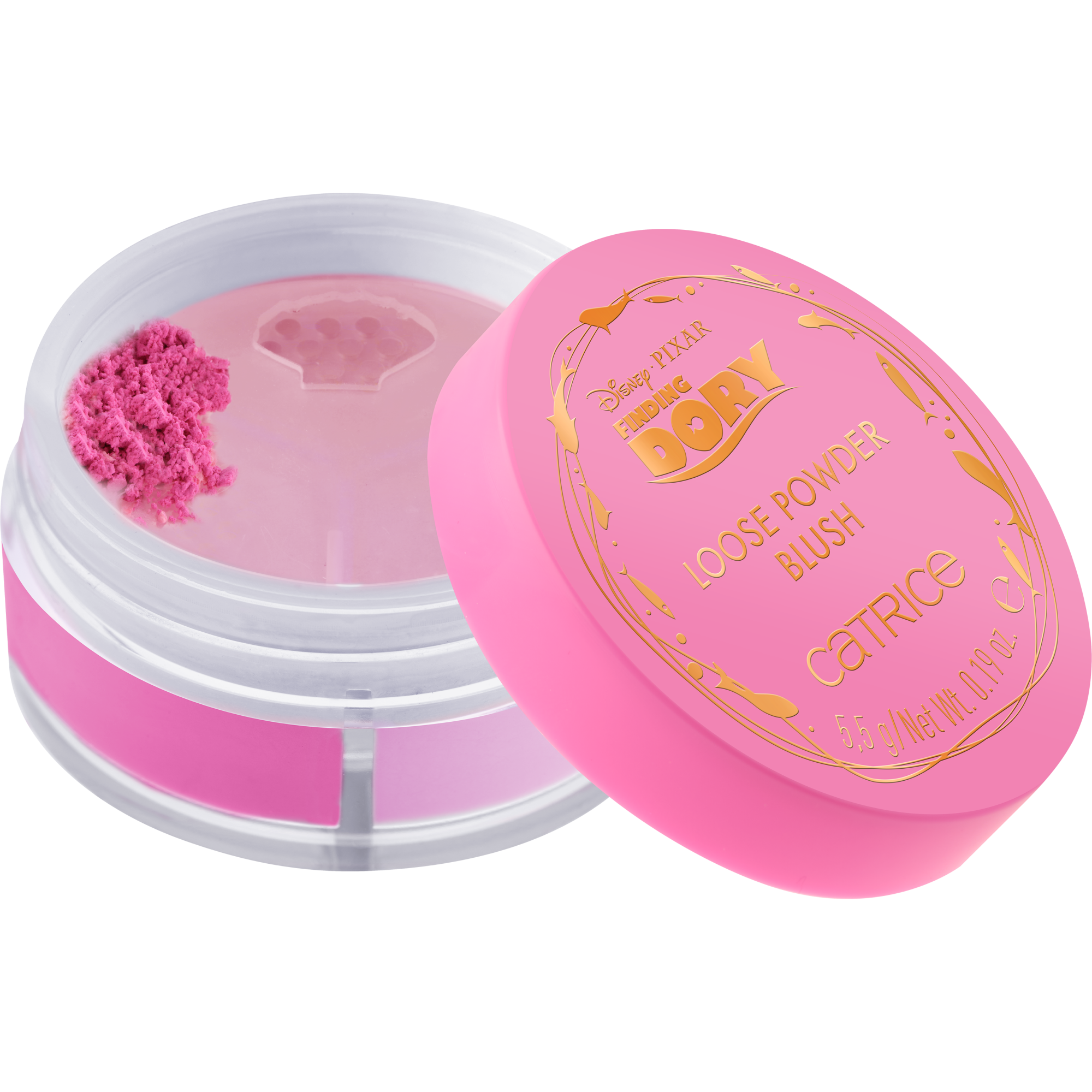 Sypki róż do policzków Disney Pixar Finding Dory Powder Blush