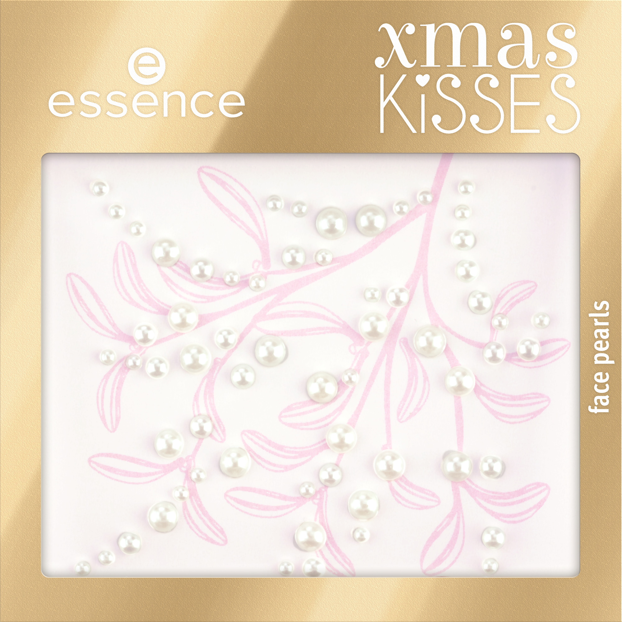 xmas KiSSES face pearls