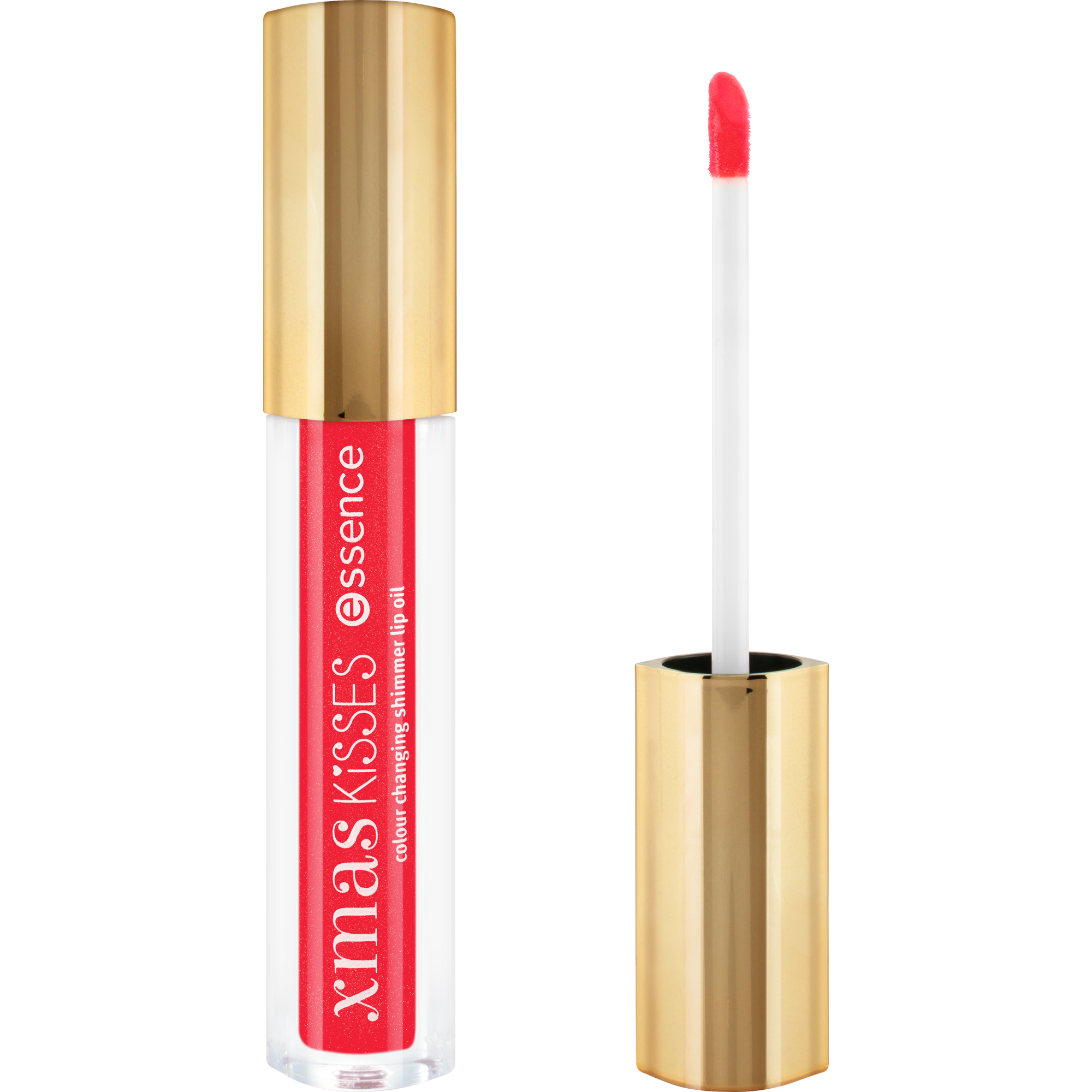 xmas KiSSES colour changing shimmer lip oil