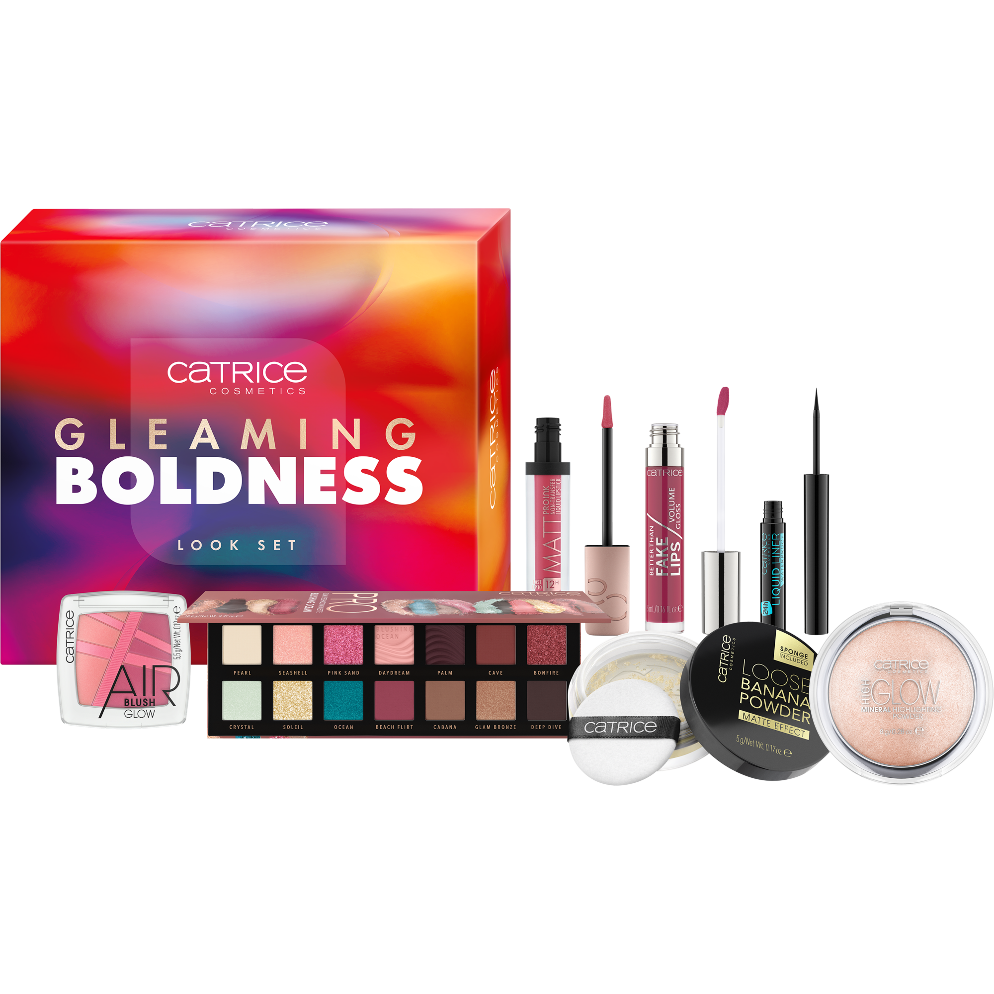 Gleaming Boldness Look Set coffret maquillage