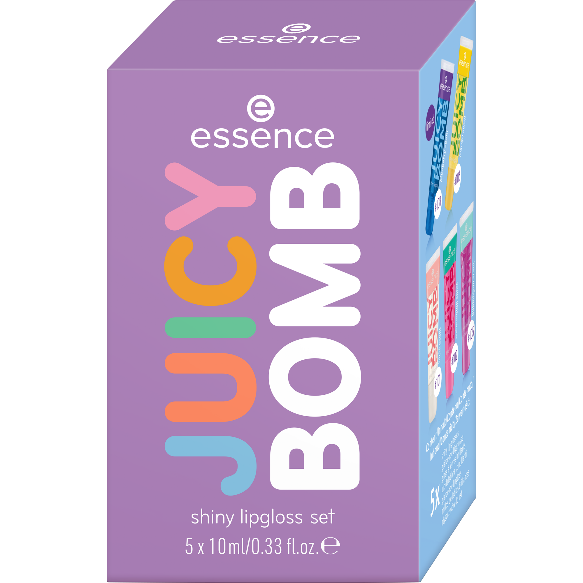 JUICY BOMB set shiny sijajev za ustnice